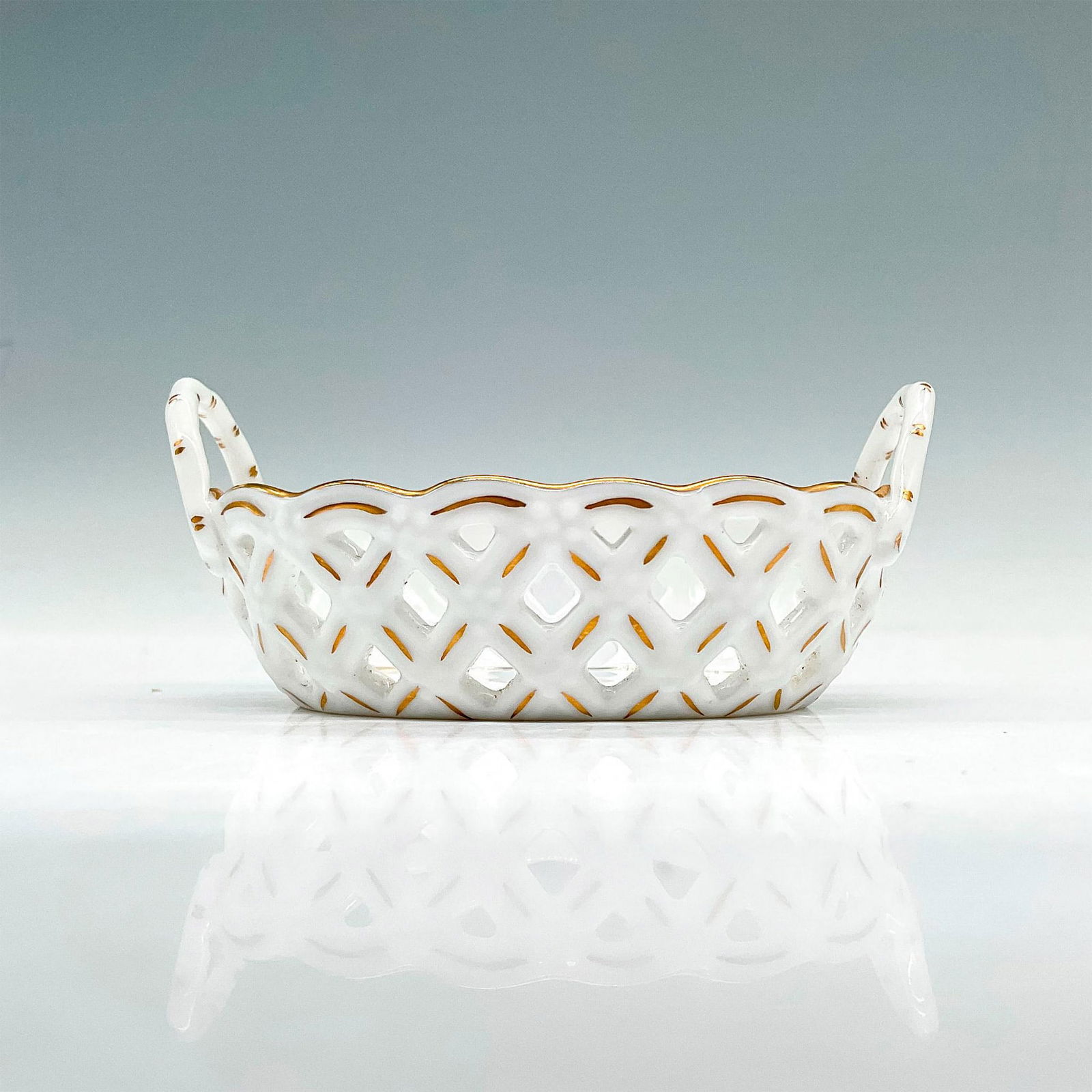 Herend Porcelain Small Basket (1 of 3)