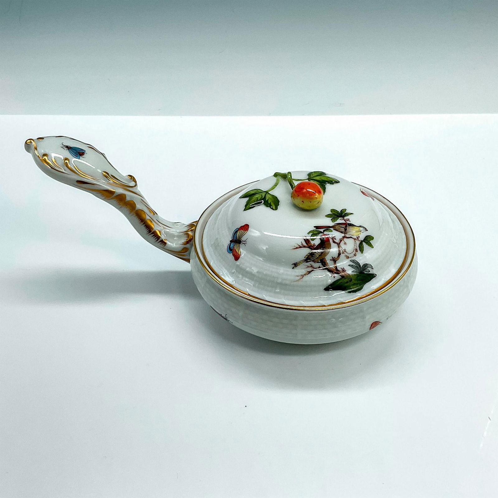 Herend Porcelain Handled Ramekin, Rothschild Bird (1 of 3)