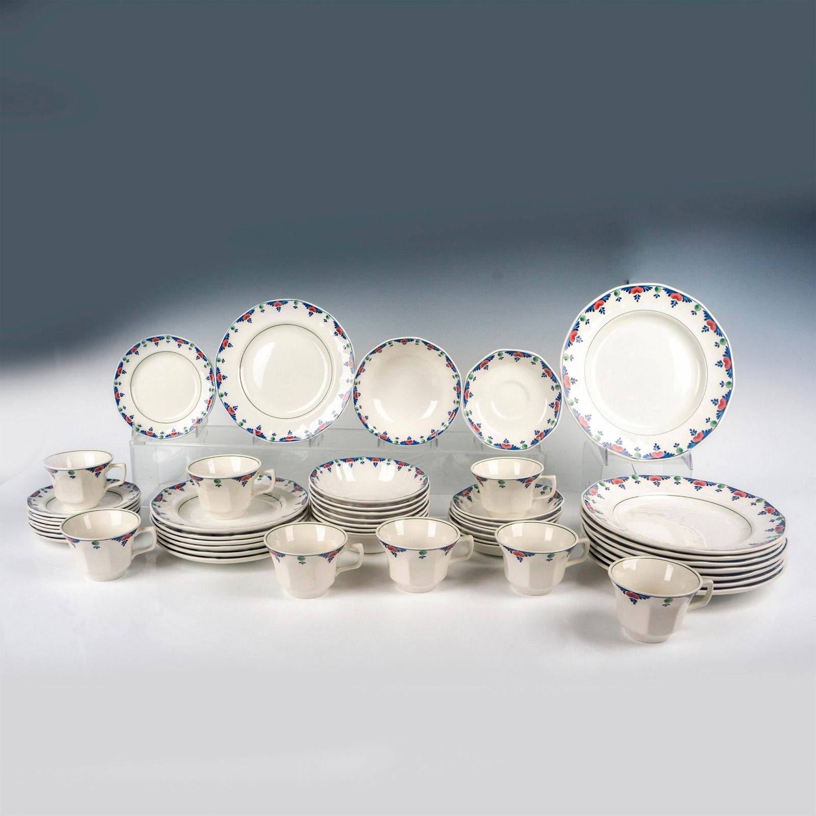 47pc Adams Ironside China Tableware Grouping (1 of 4)