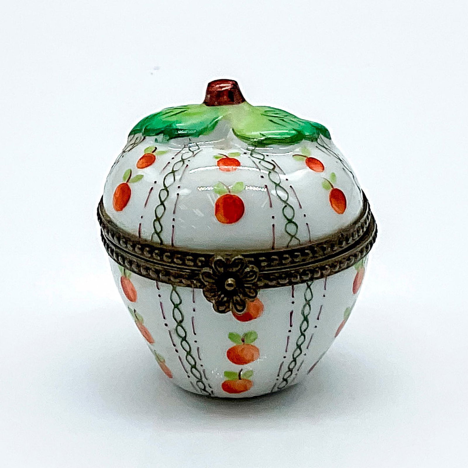 Rochard Limoges Porcelain Apple Box (1 of 3)