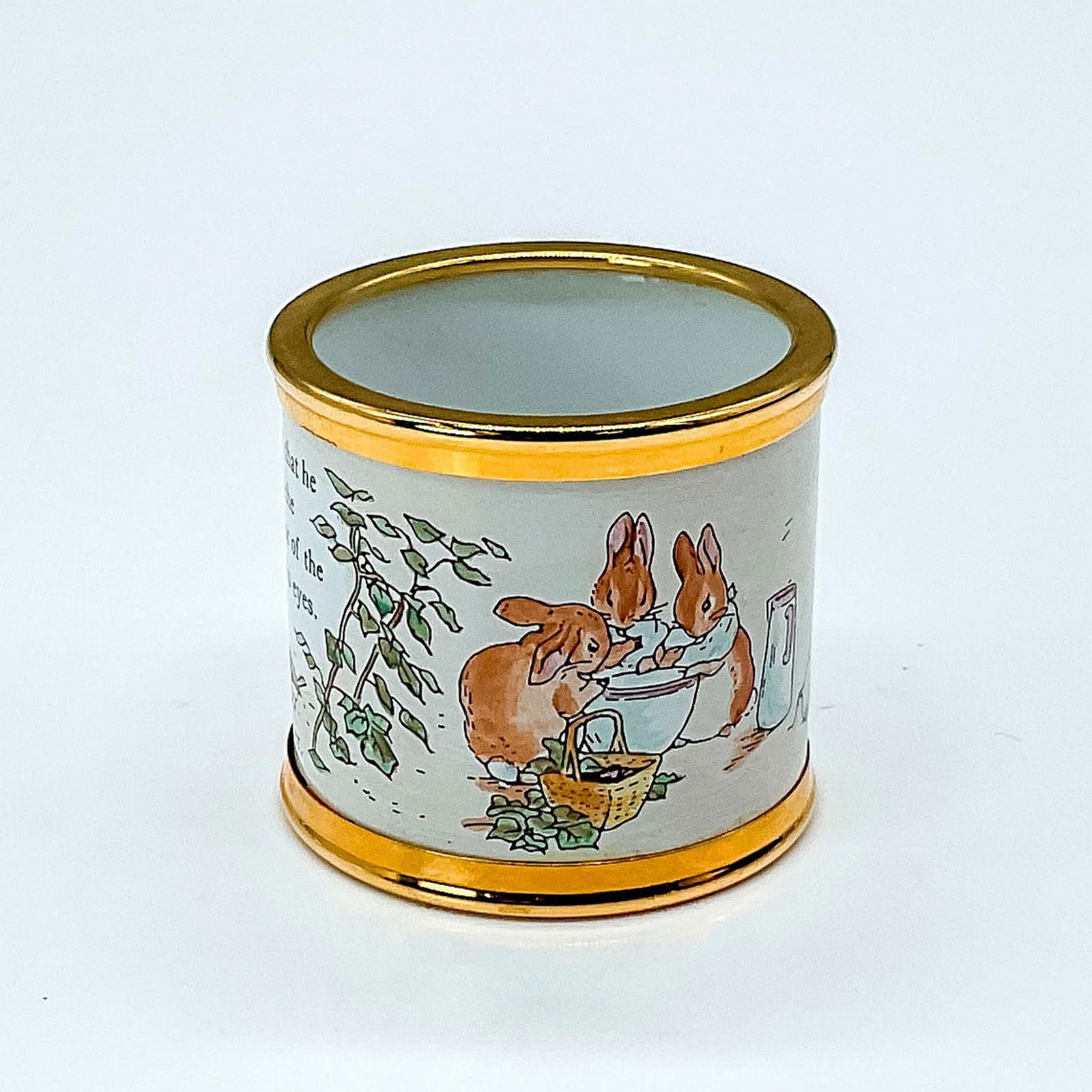 Crummles Beatrix Potter English Enamels Napkin Ring (1 of 4)
