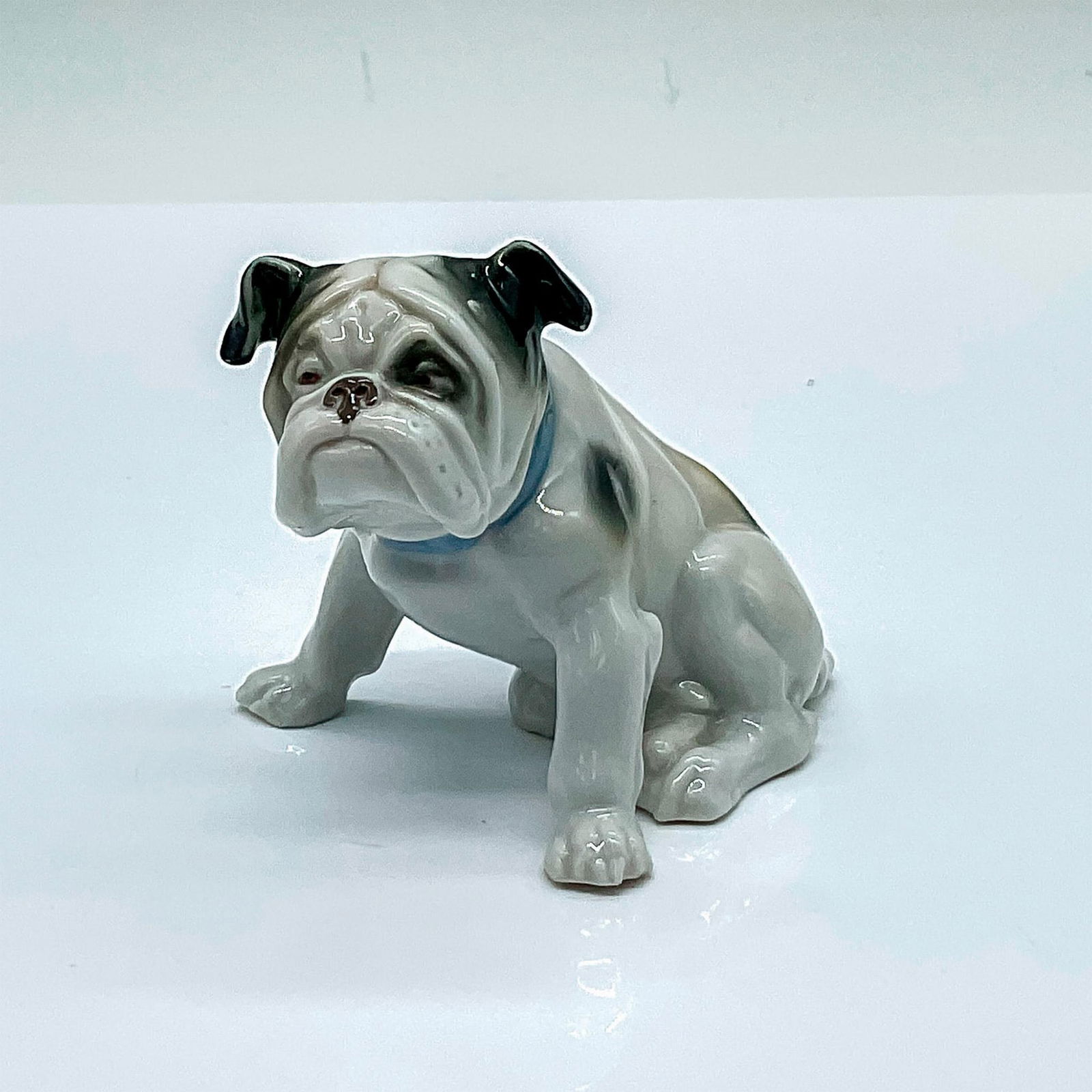 Metzler and Ortloff Porcelain Bulldog Figurine (1 of 3)
