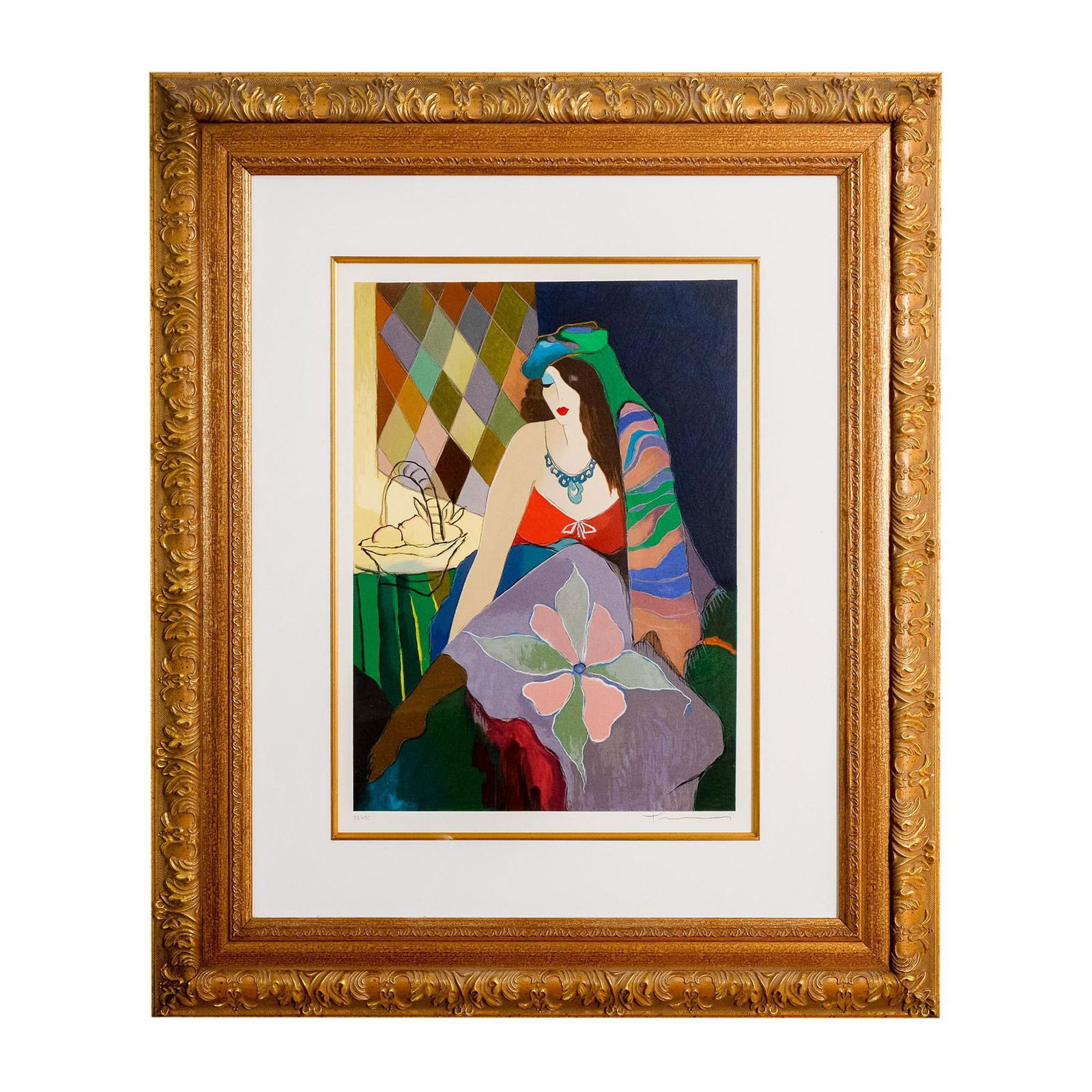 Itzchak Tarkay (Israeli, b. 1935-2012) Serigraph, Signed (1 of 6)