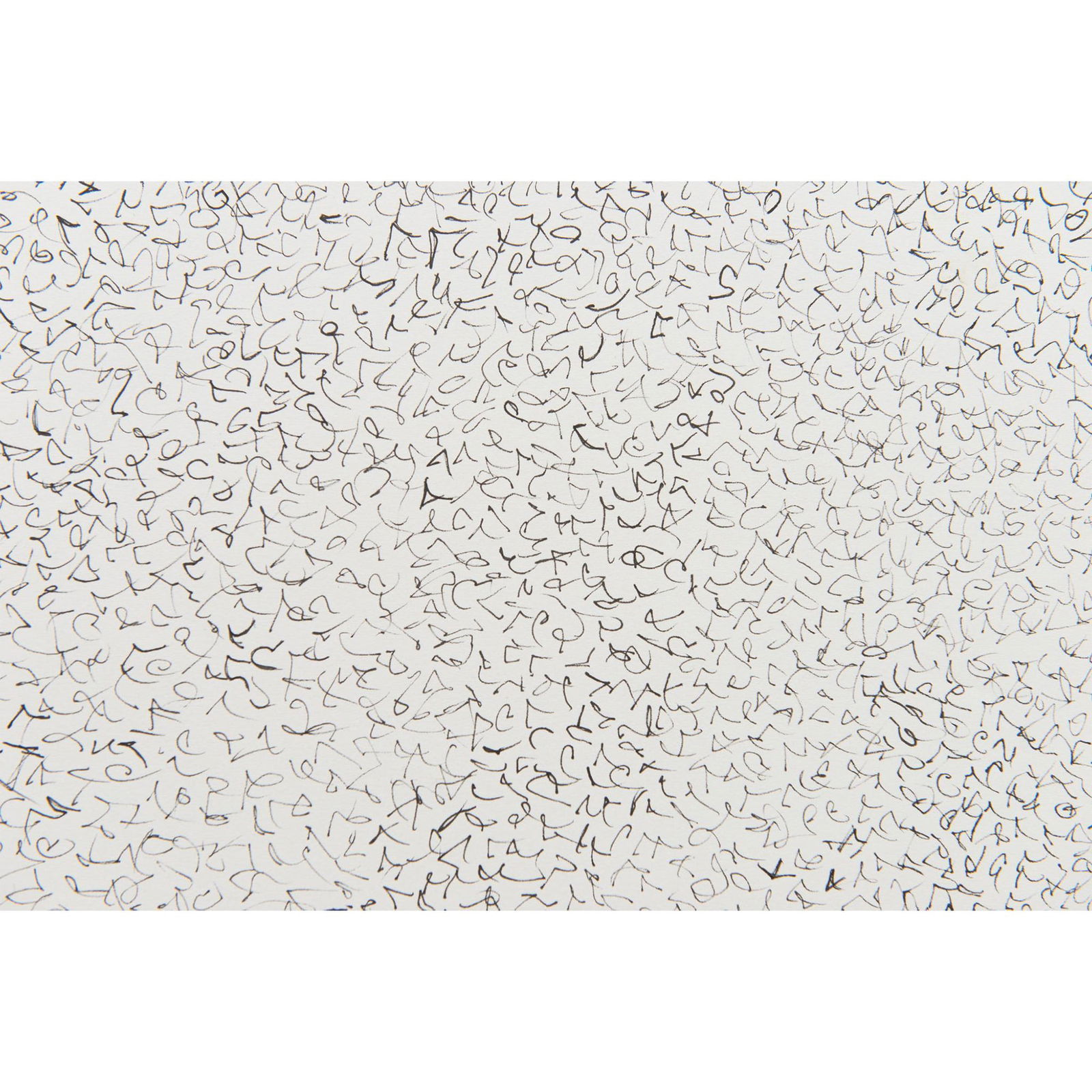 Ana Garcia (American b. 1982) Signed Original Drawing, Scribble Headache (1 of 4)