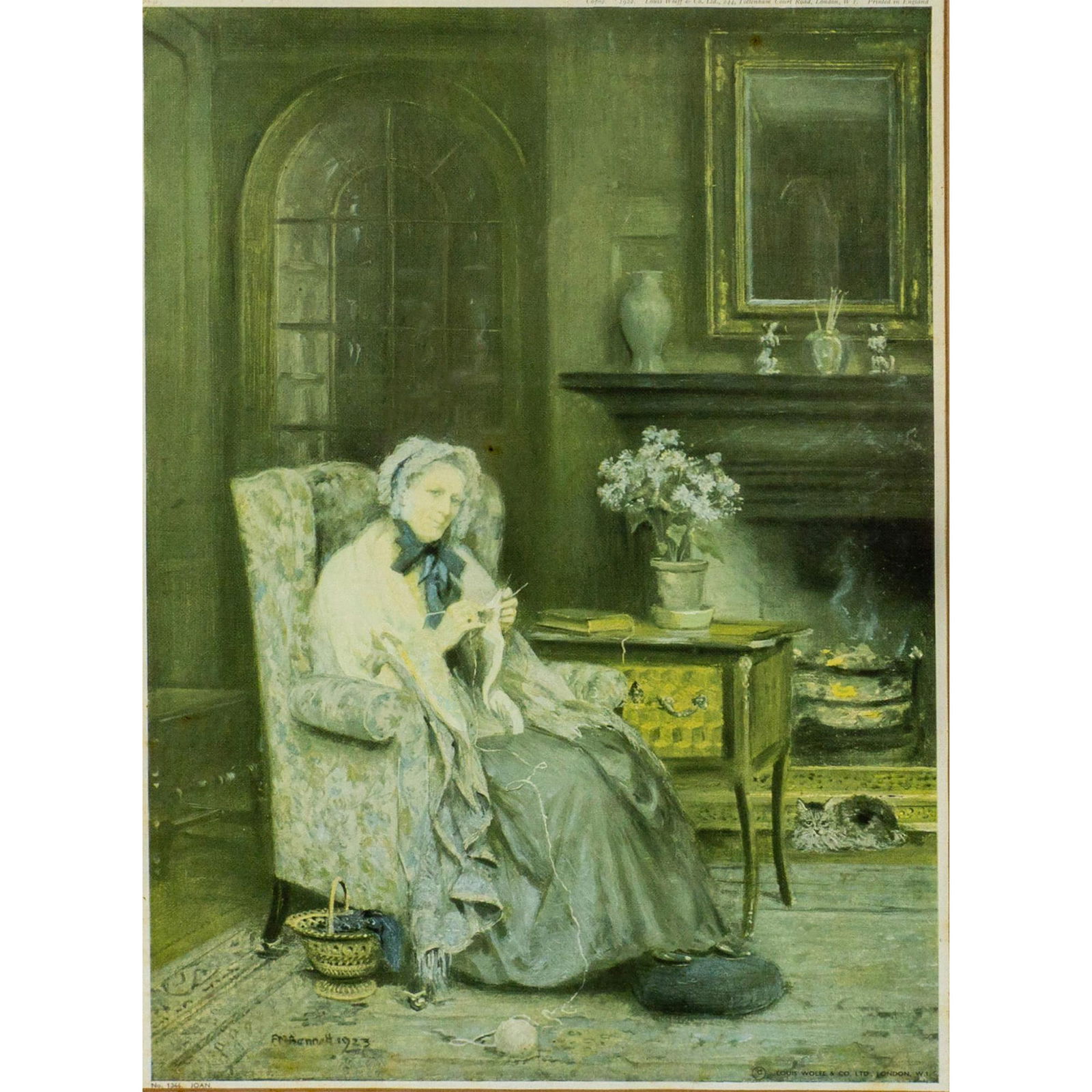 Frank Moss Bennett (British 1874-1953) Fine Art Print (1 of 7)