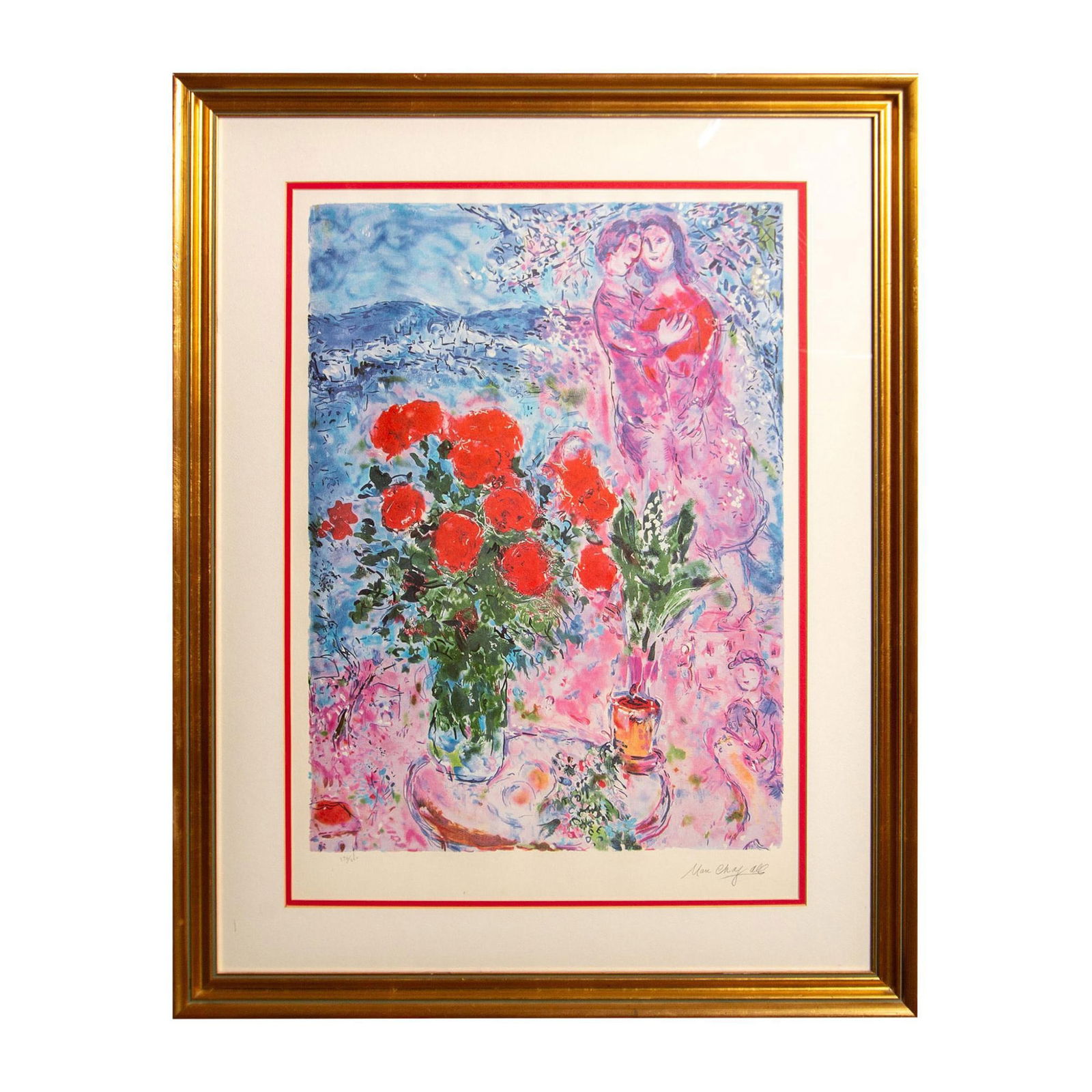 Marc Chagall (Russian/French 1887-1985), Color Lithograph (1 of 5)