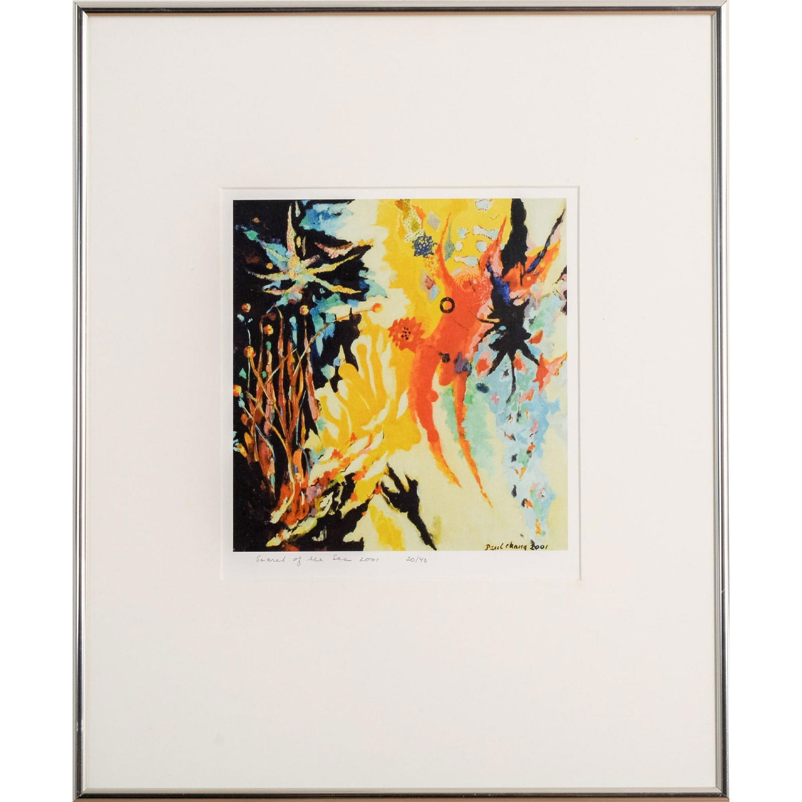 Paul Chang (American) Lithographic Print on Wove Paper (1 of 5)