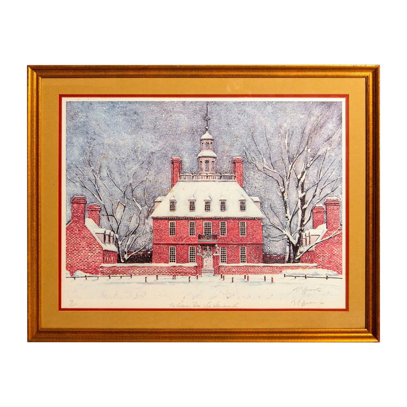 Terrence Coffman (American b. 1946) Offset Color Lithograph (1 of 6)