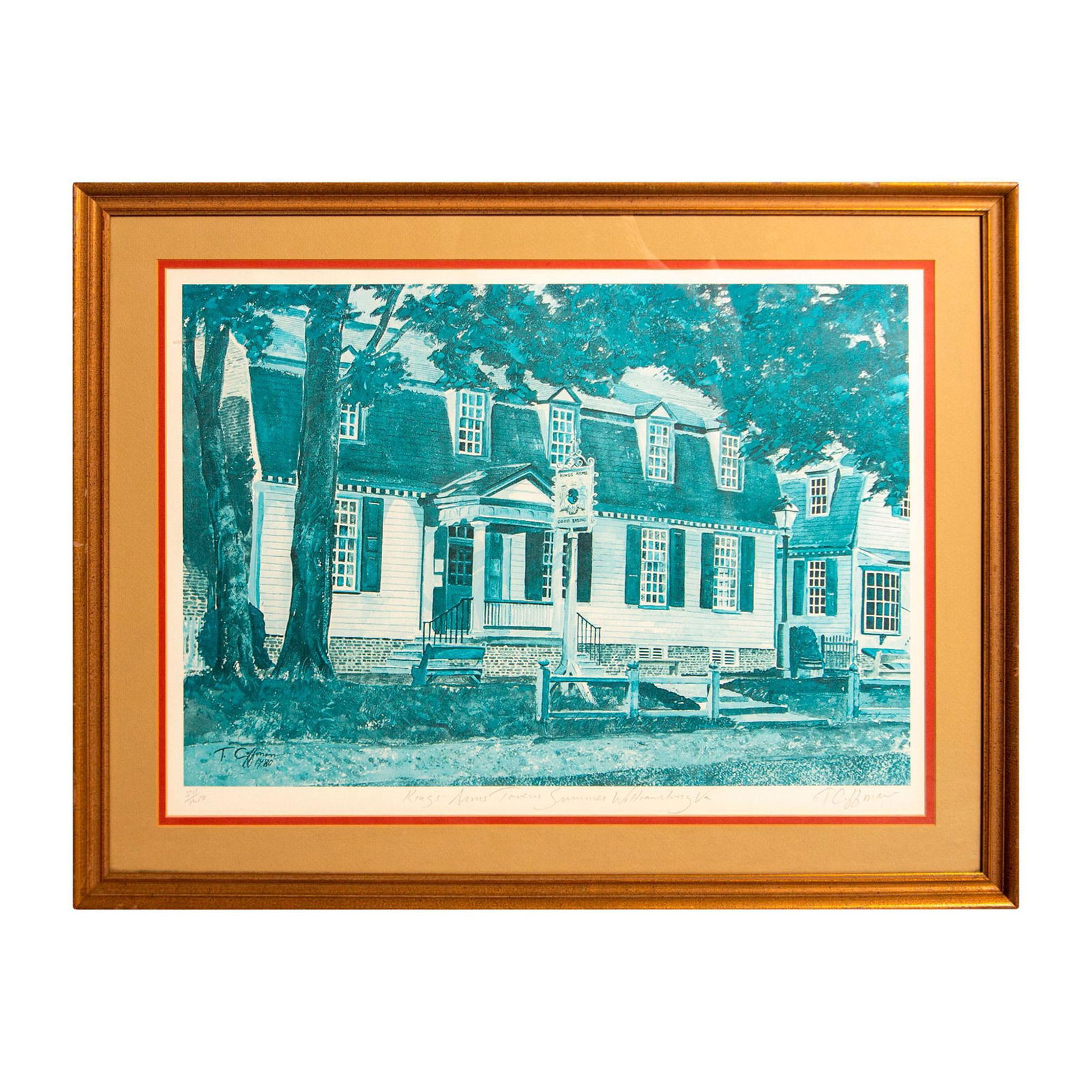 Terrence Coffman (American b. 1946), Offset Color Lithograph (1 of 5)