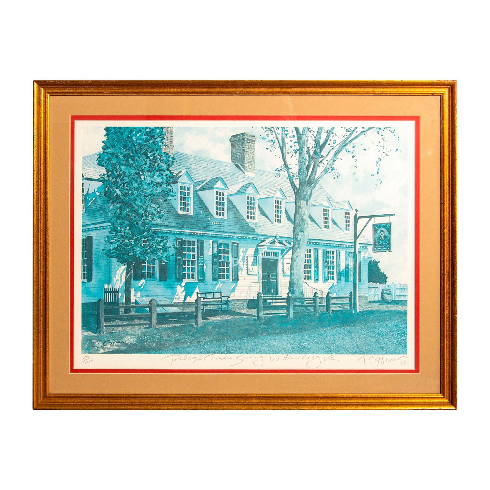 Terrence Coffman (American b. 1946), Offset Lithograph (1 of 6)