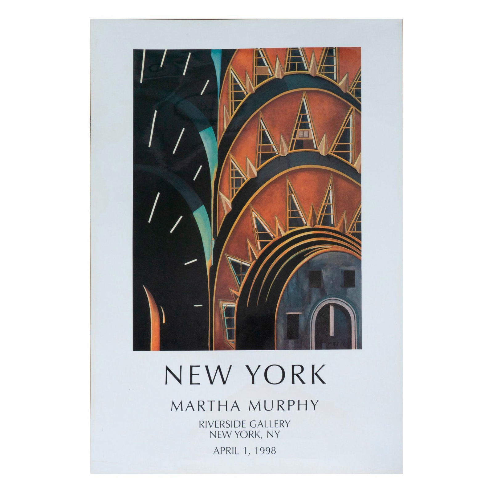 Martha Murphy (American) Poster Print, Chrysler Building (1 of 3)