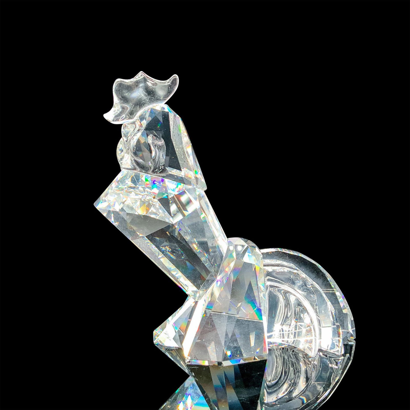 Swarovski Crystal Figurine, The Rooster (1 of 6)
