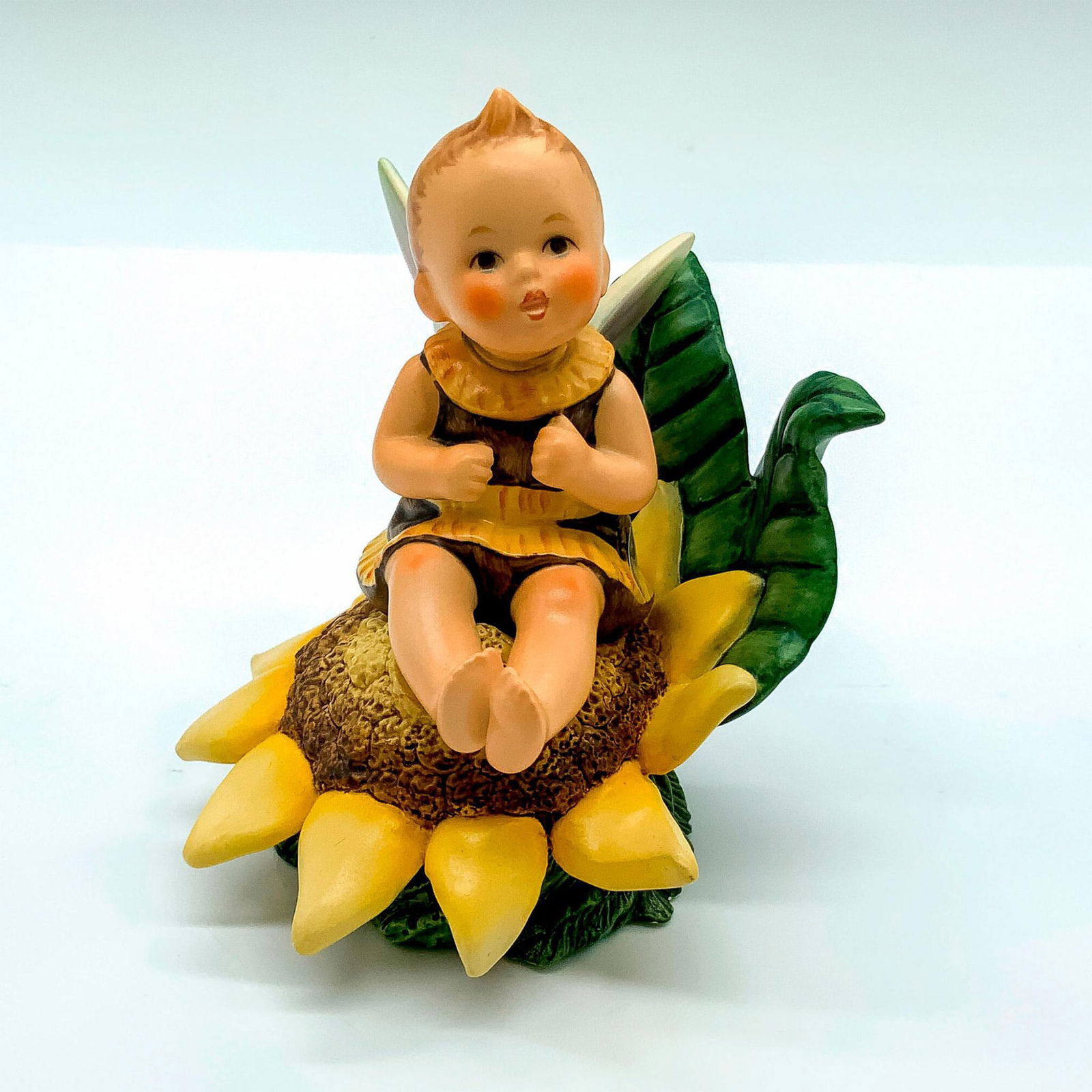 2pc Goebel Hummel Figurines, Hummel with Sunflower Blossom (1 of 3)