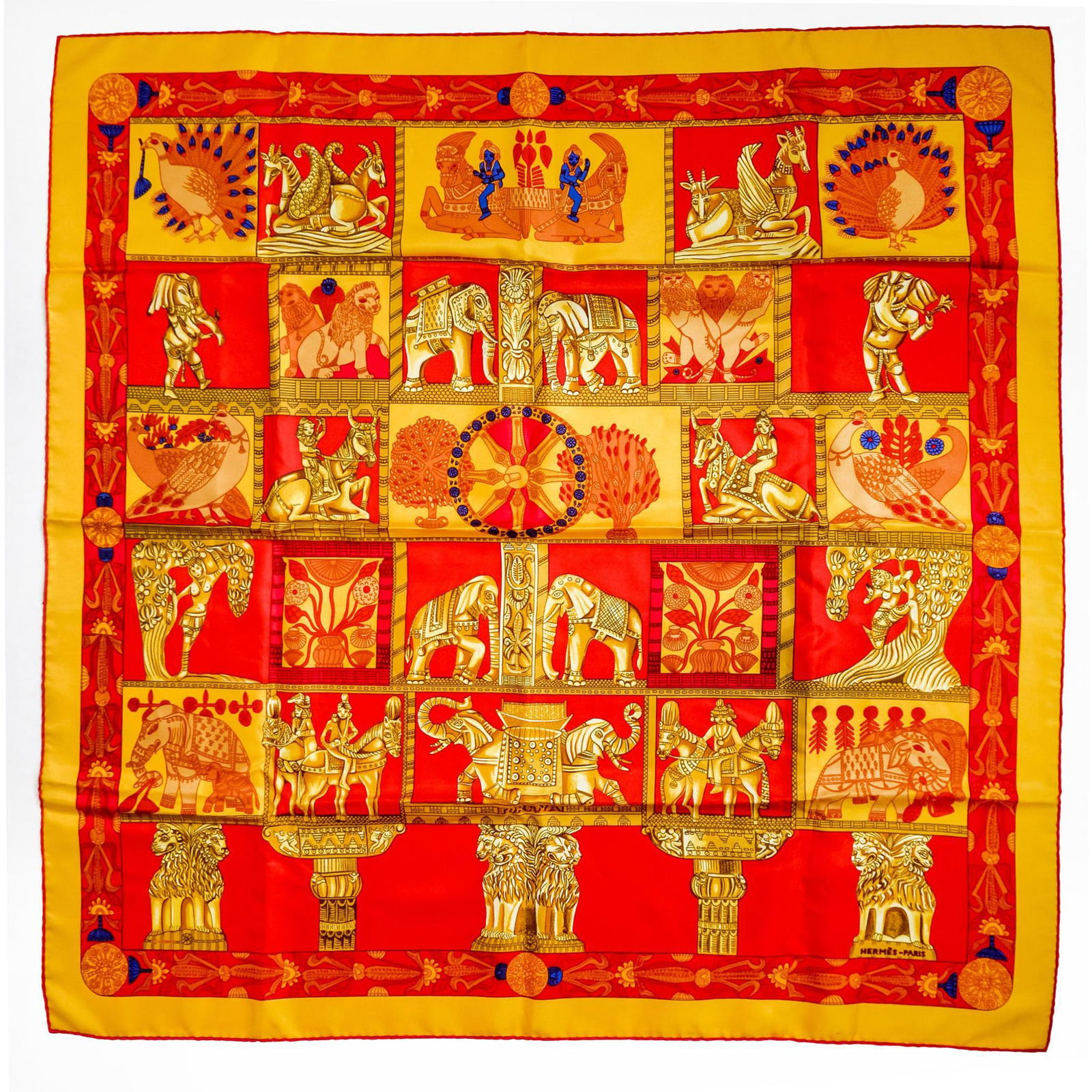 Hermes Silk Scarf, Torana (1 of 6)