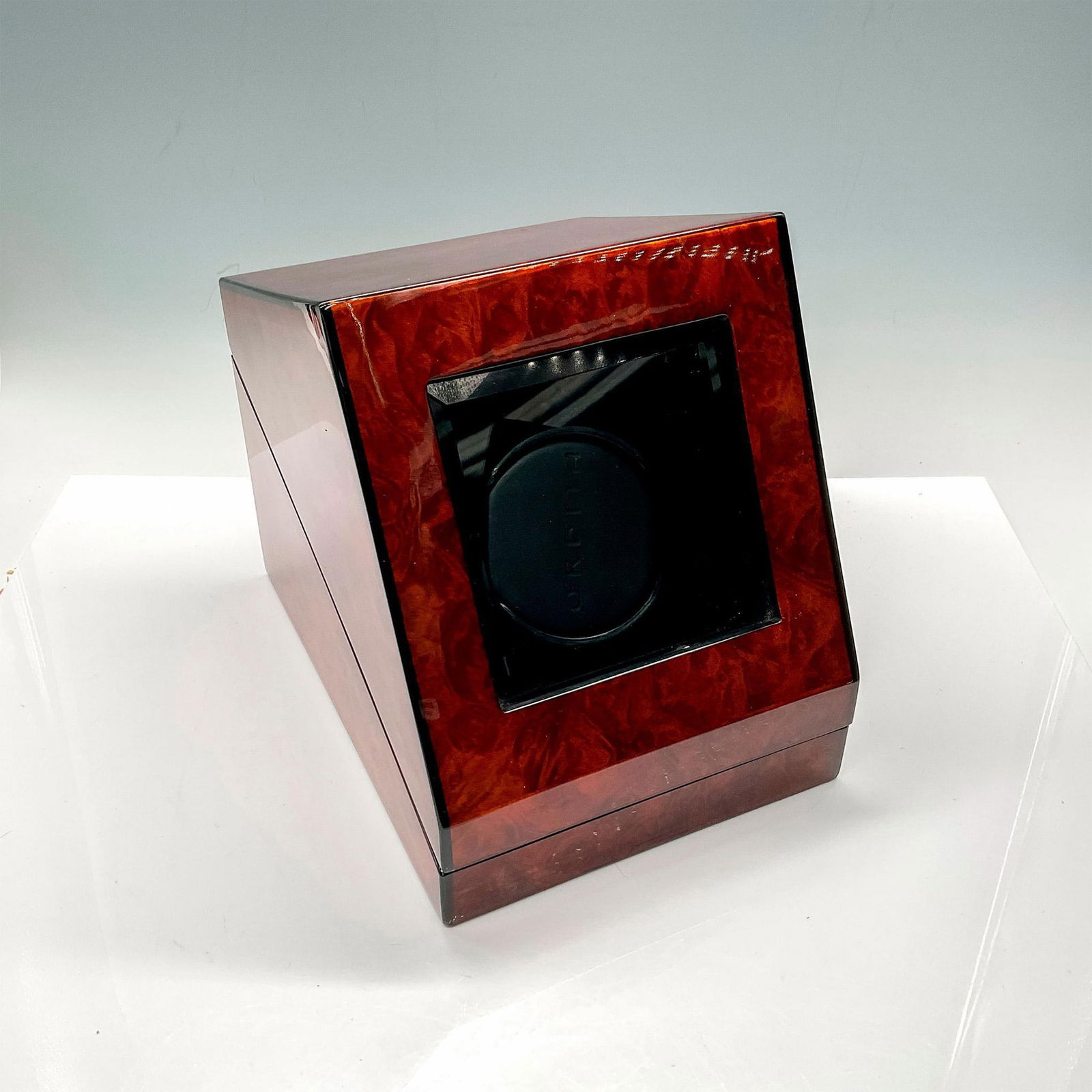 Orbita Single Watch Winder, Siena 1 Burlwood (1 of 3)