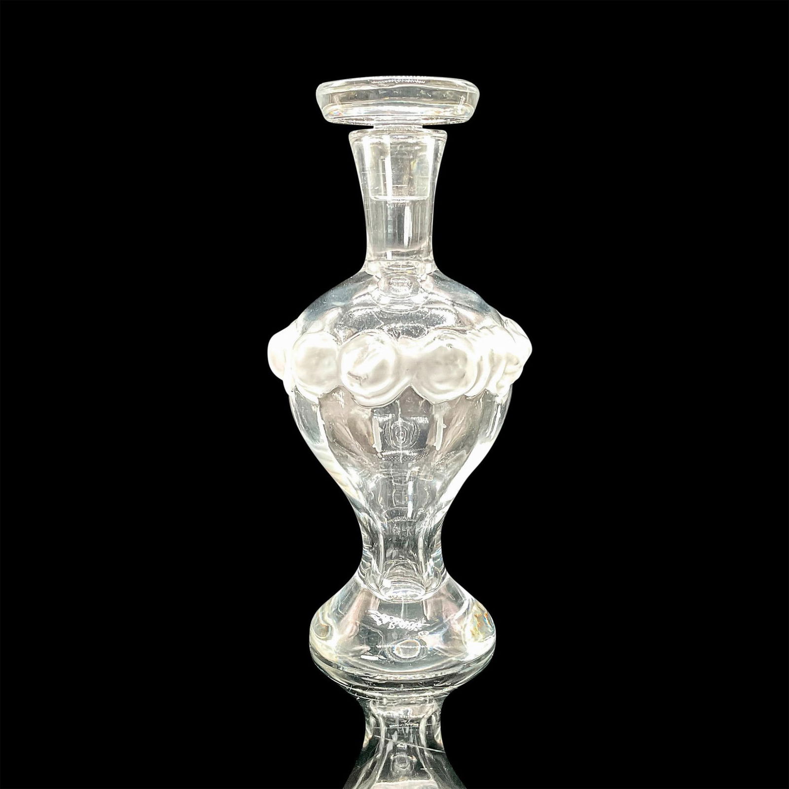 Lalique Crystal Perfume Bottle Martine Roses (1 of 3)