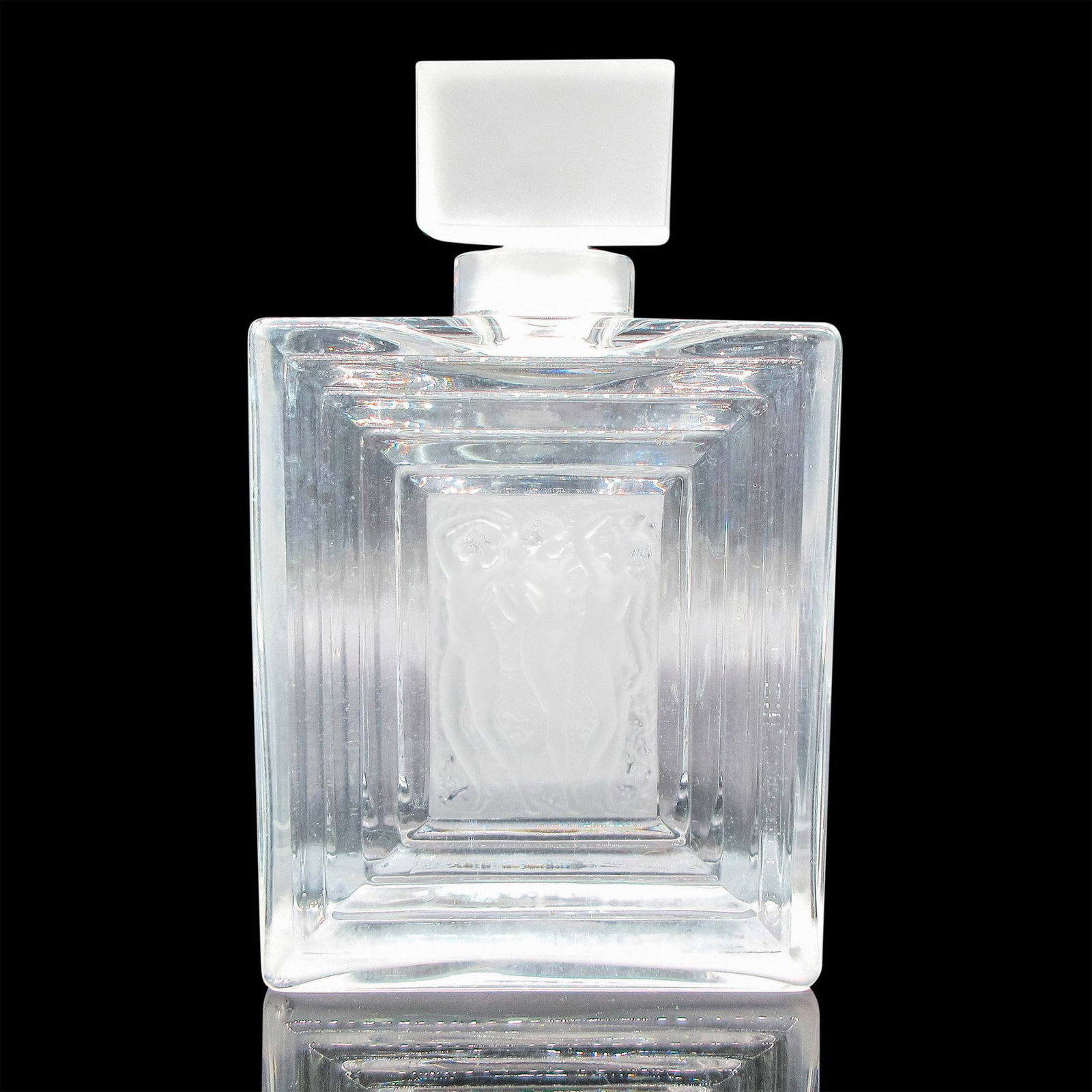 Lalique Crystal Perfume Bottle, Duncan (1 of 3)