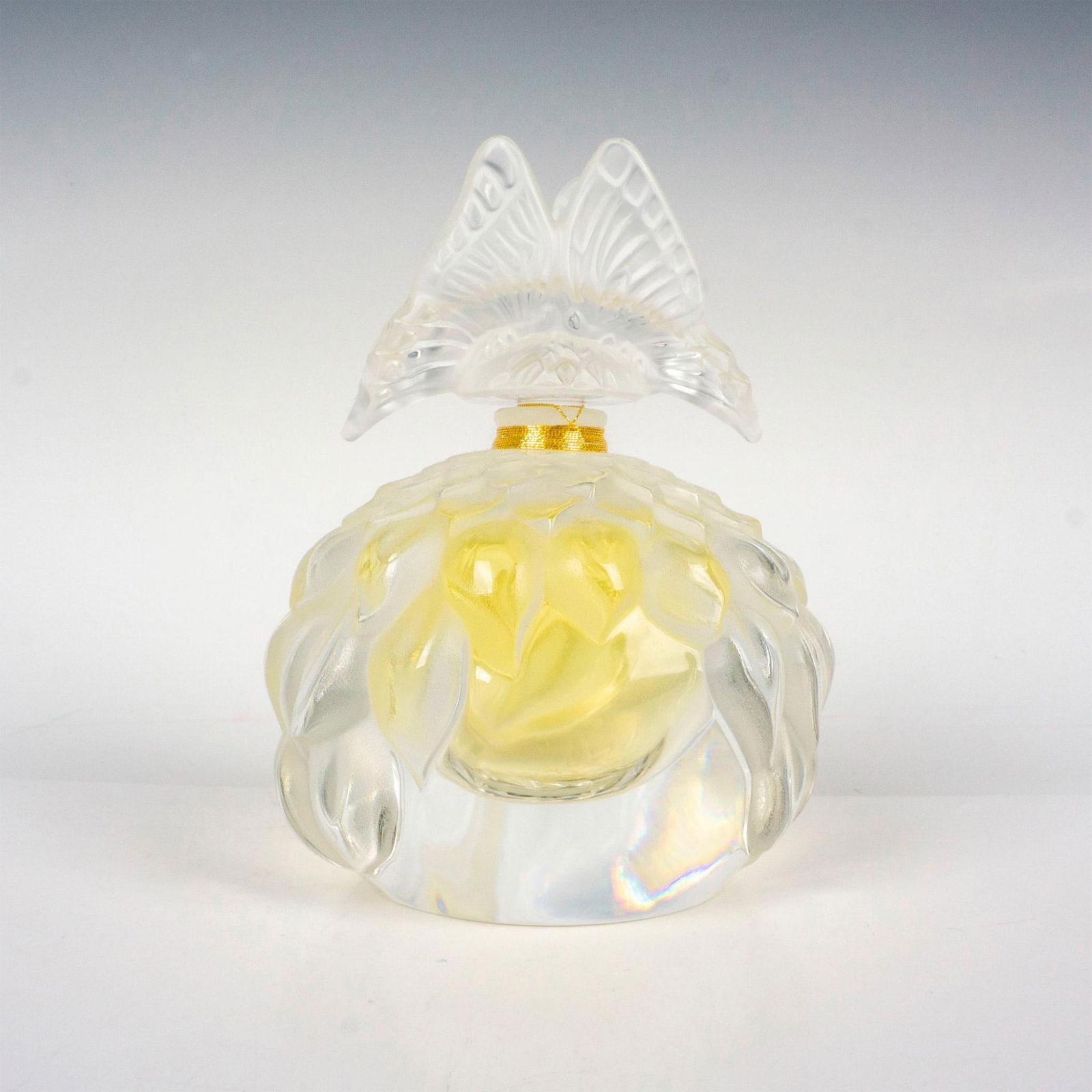 Lalique Crystal Perfume Bottle, Butterfly (1 of 3)