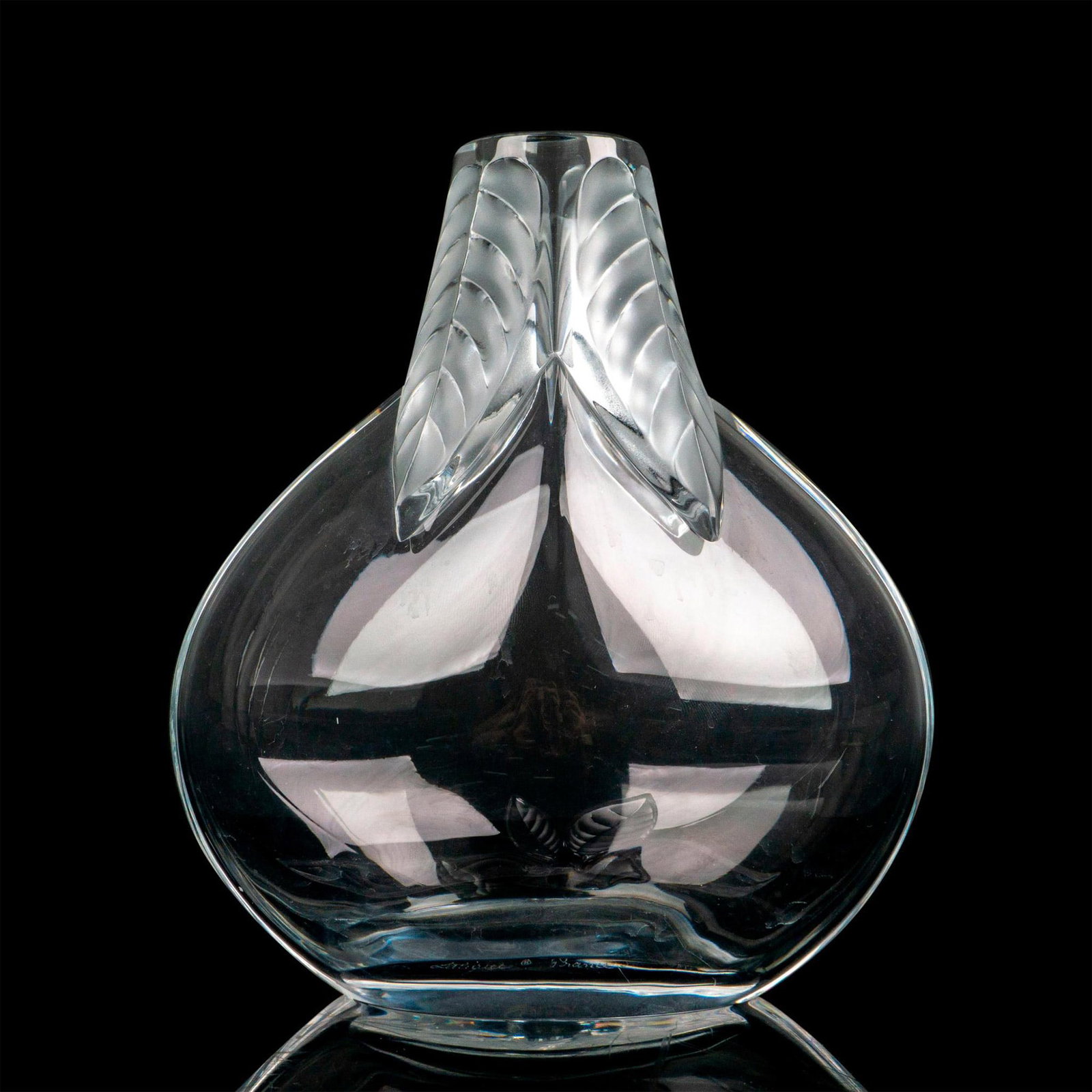 Lalique Crystal Bud Vase, Osumi (1 of 4)