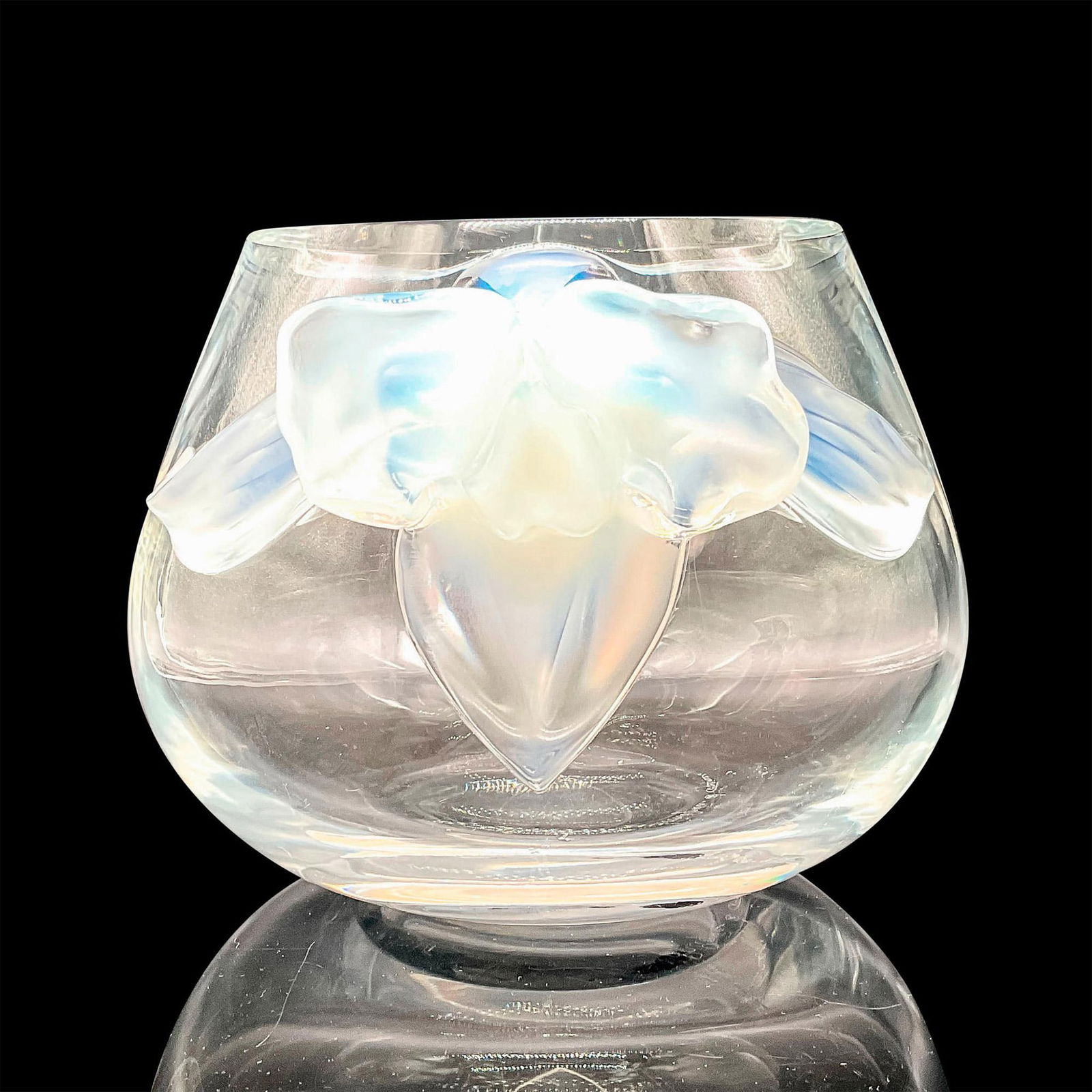 Lalique Crystal Bowl, Orchidee (1 of 3)