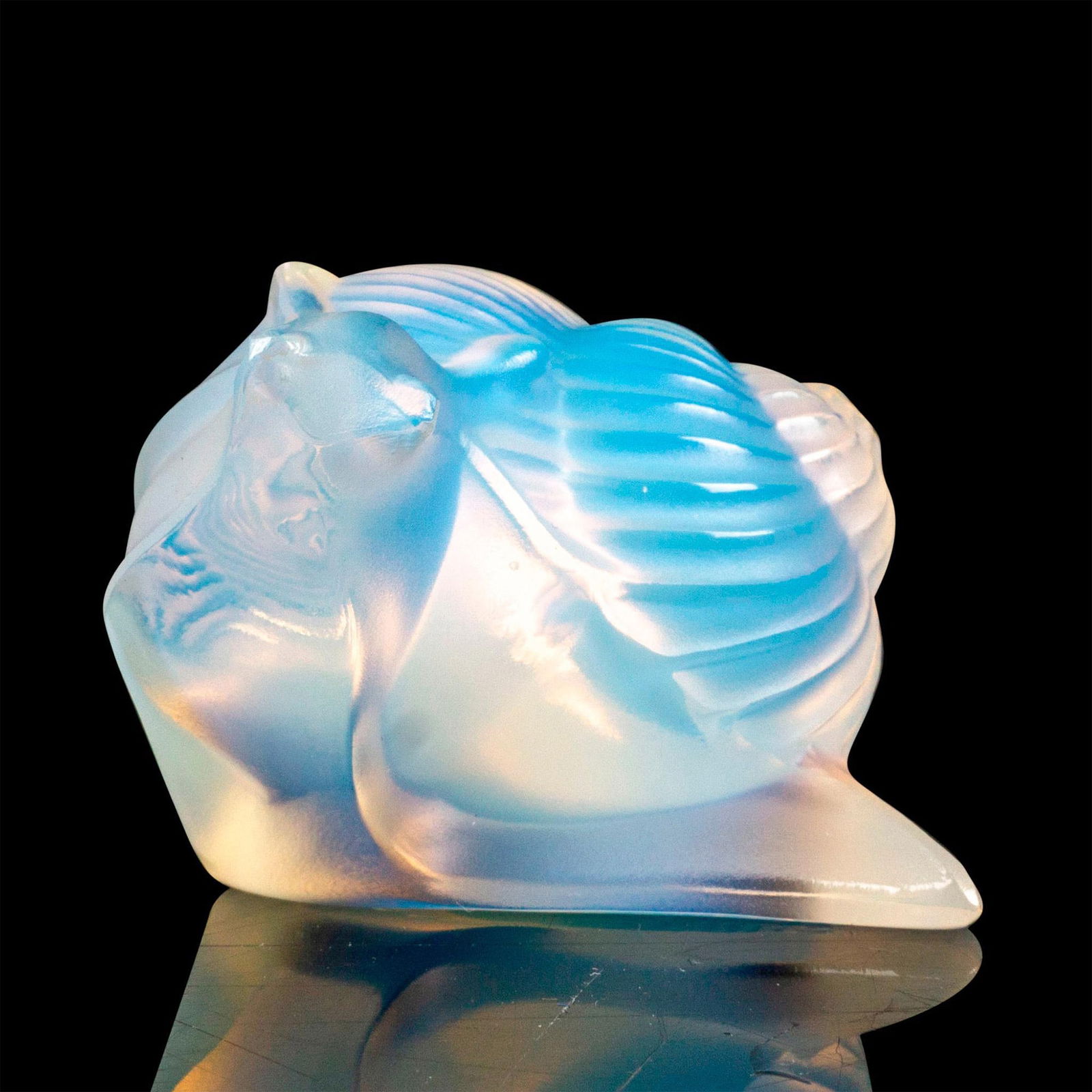 Lalique Crystal Figurine, Escargot Helix (1 of 3)