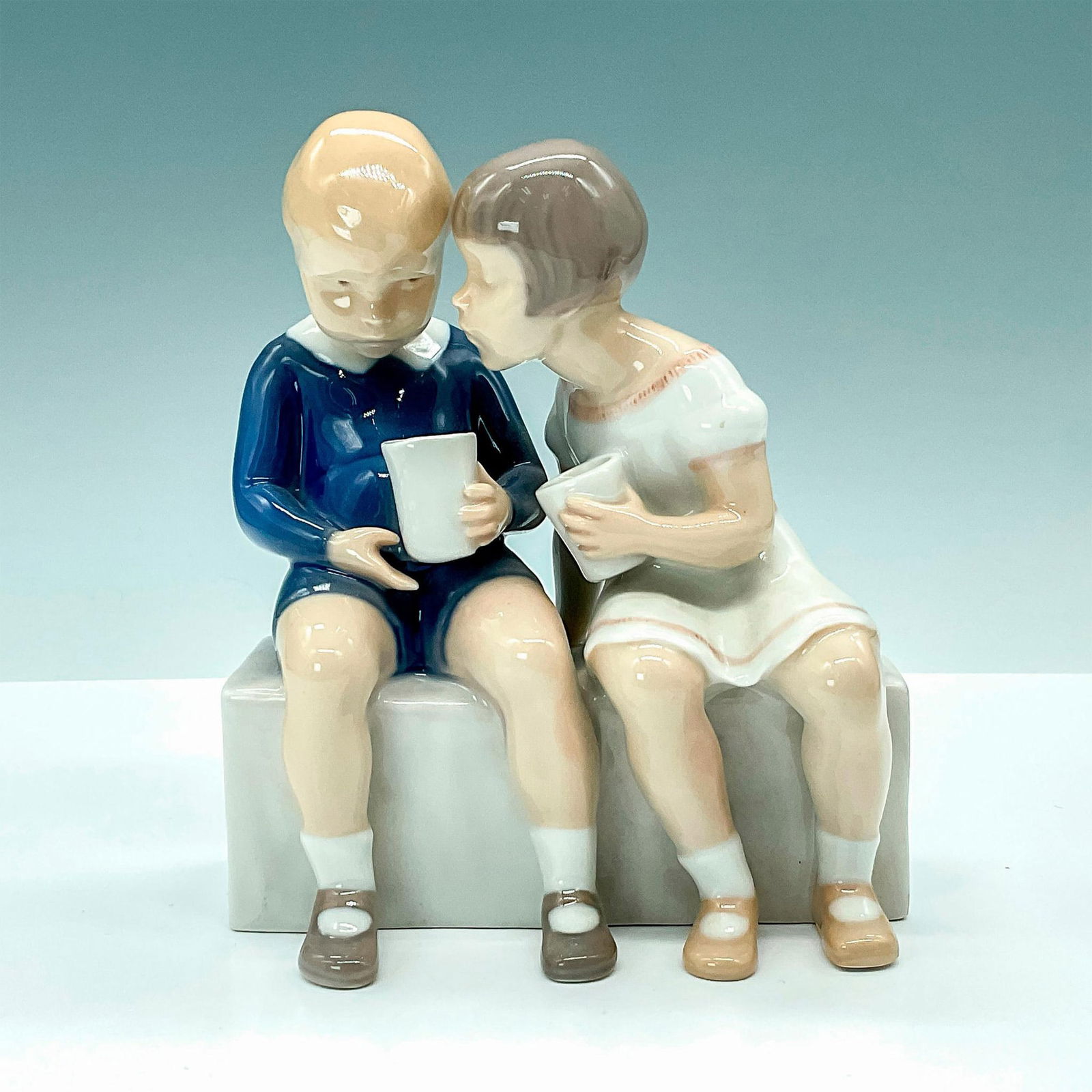 Bing and Grondahl Porcelain Figurine, Unfair Treatment (1 of 3)