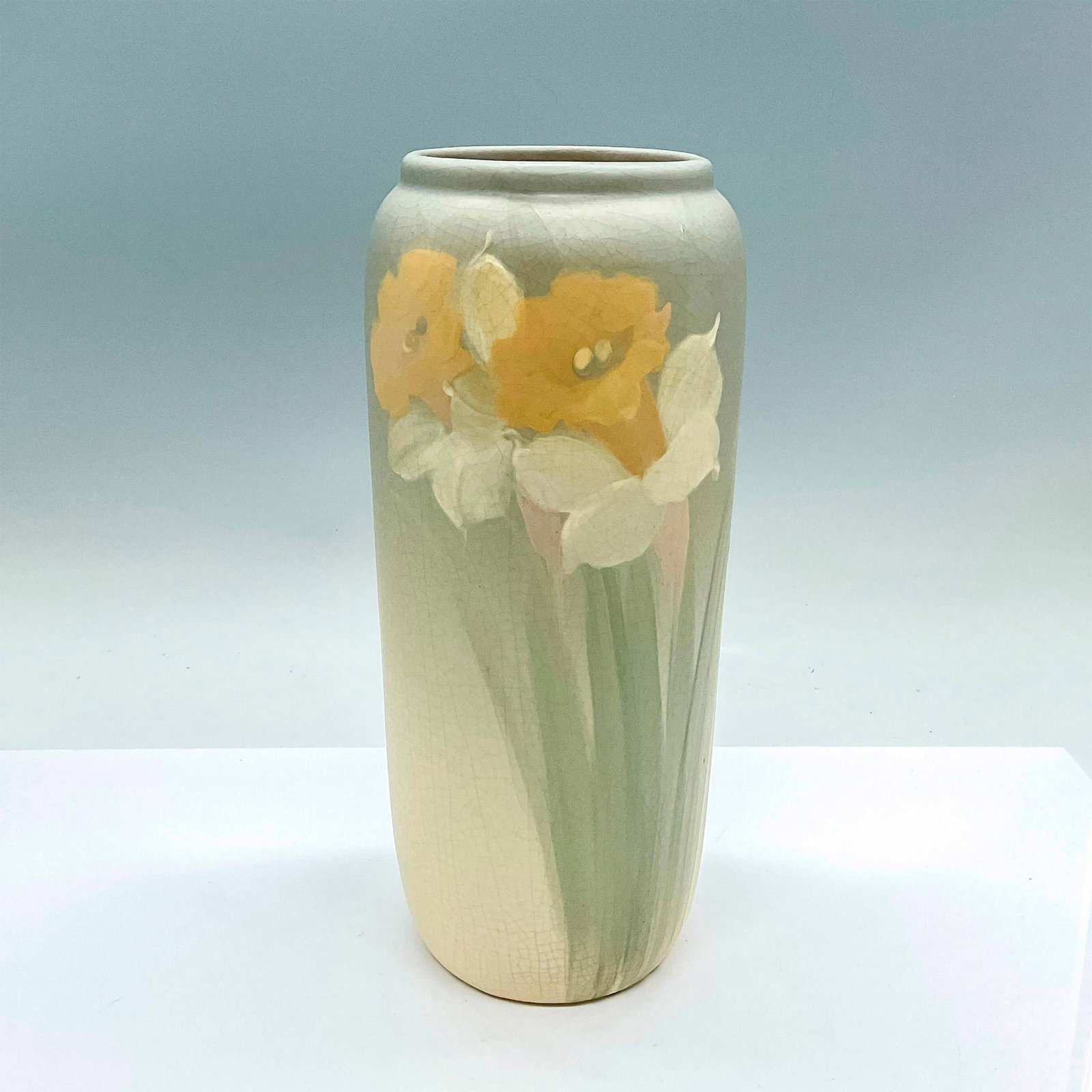 Weller Hudson Light Pottery Vase, Daffodil (1 of 3)