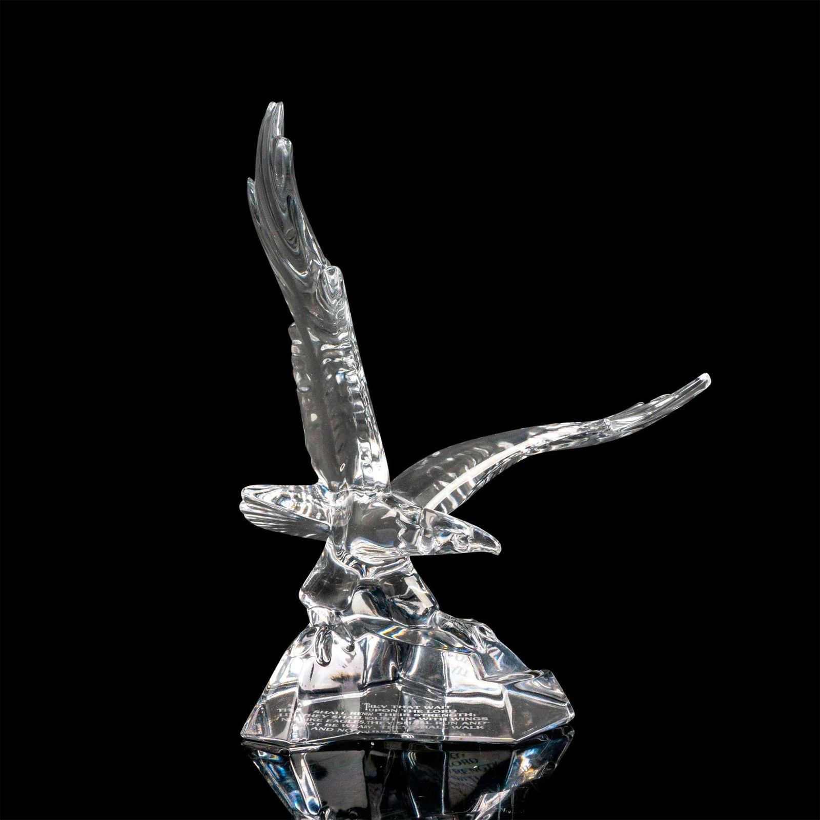 Crystal Eagle Sculpture (1 of 4)
