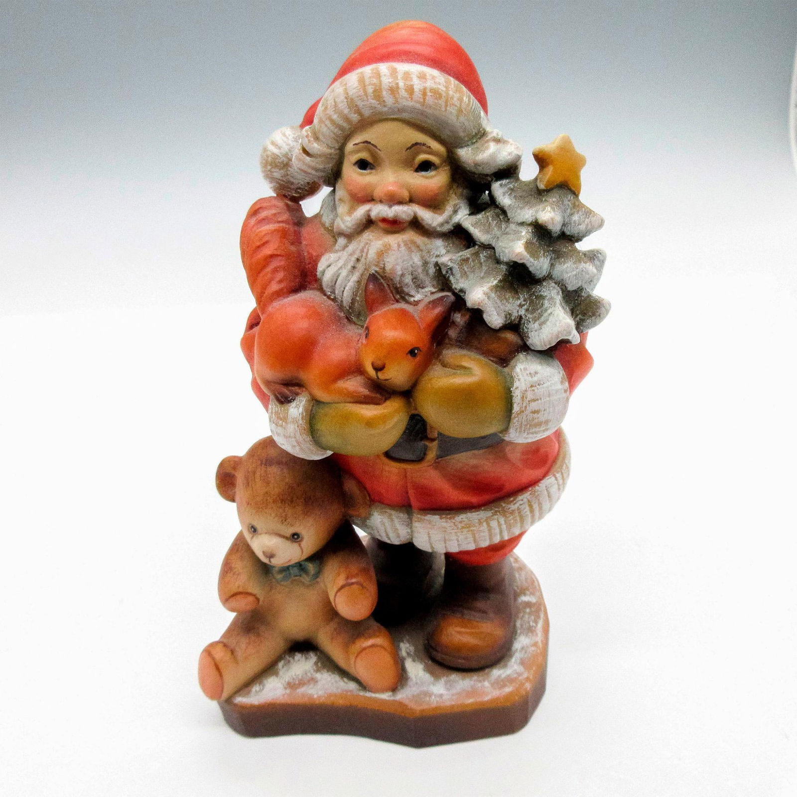 Anri Italy Wood Carved Figurine, A Friend to All (1 of 3)