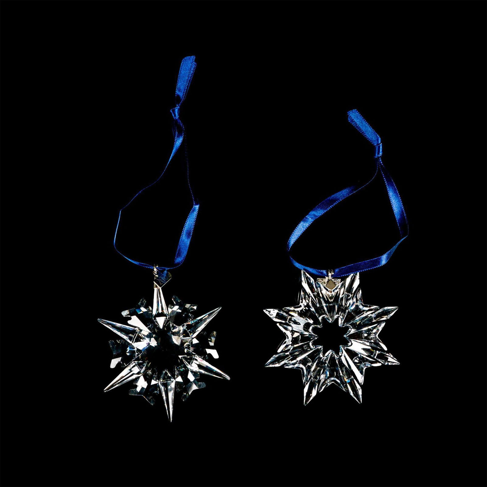 2pc Swarovski Crystal Christmas Ornaments (1 of 2)