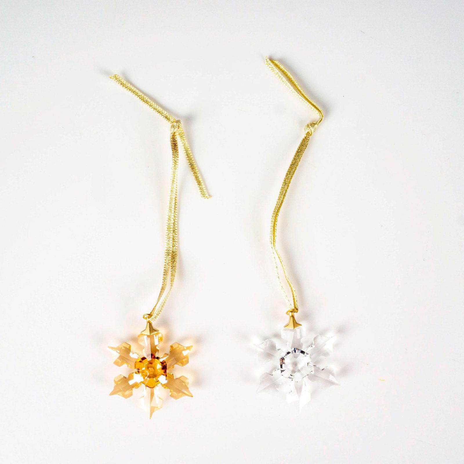 2pc Swarovski Crystal Ornaments (1 of 2)