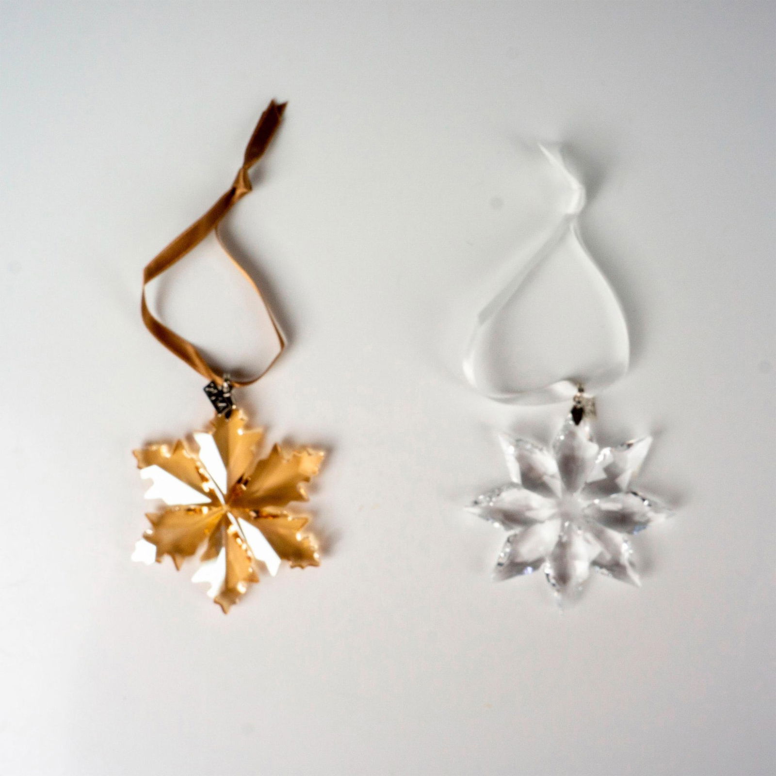 2pc Swarovski Crystal Christmas Ornaments (1 of 2)