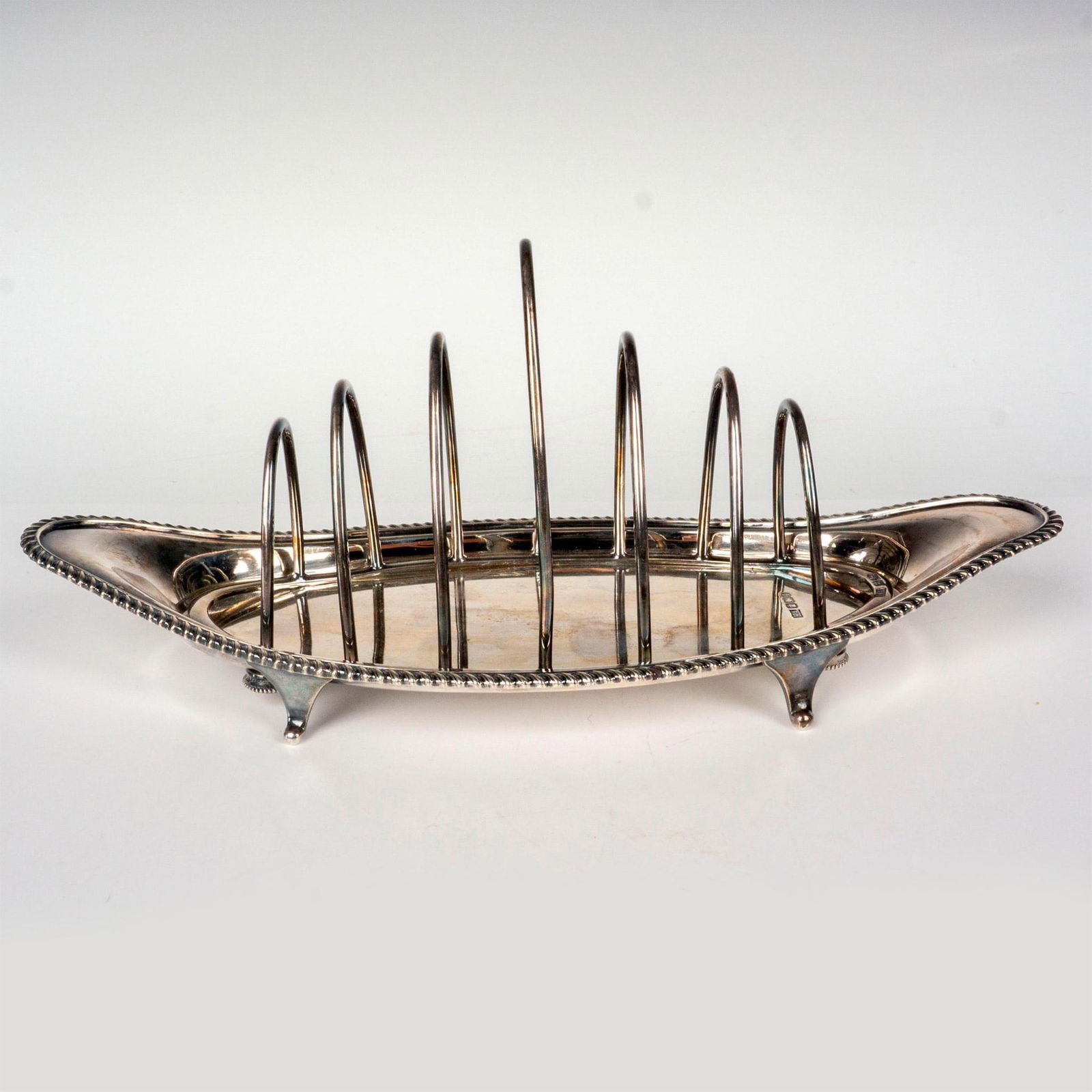 Sterling Silver Toast Rack, Atkins Brothers, Sheffield (1 of 3)