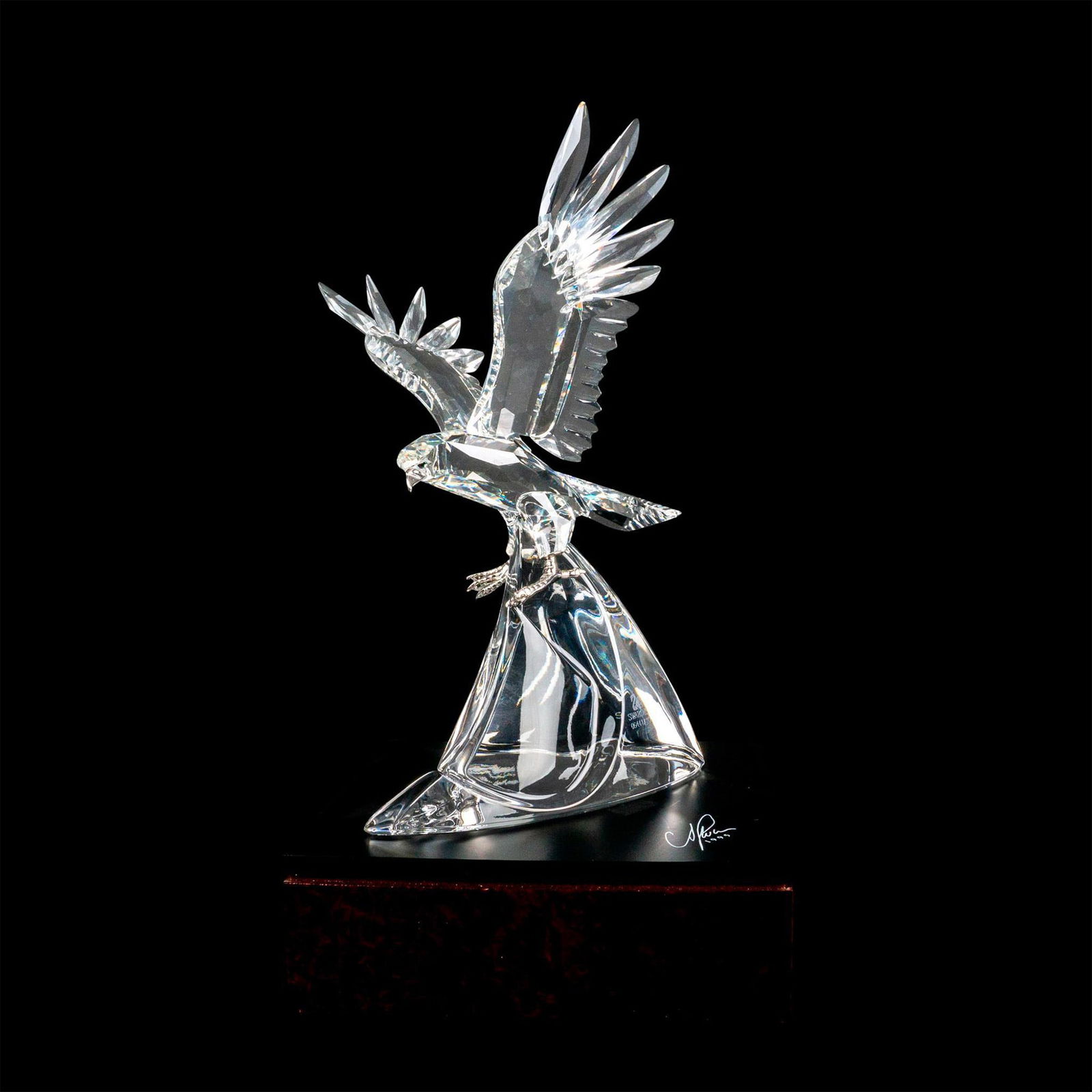 Swarovski Silver Crystal Figurine, The Eagle (1 of 5)