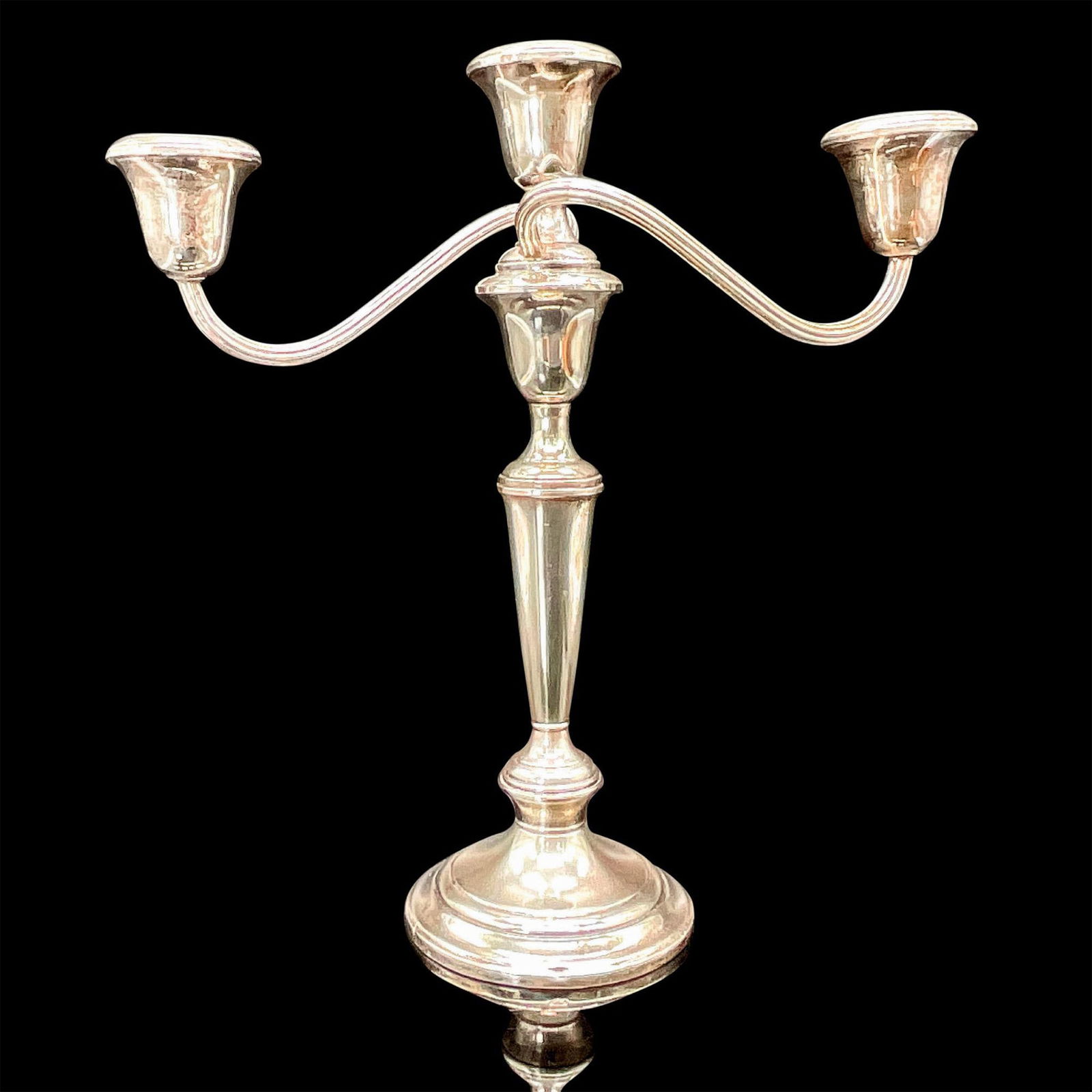 Gorham Sterling Candelabra, 3 Candles (1 of 3)