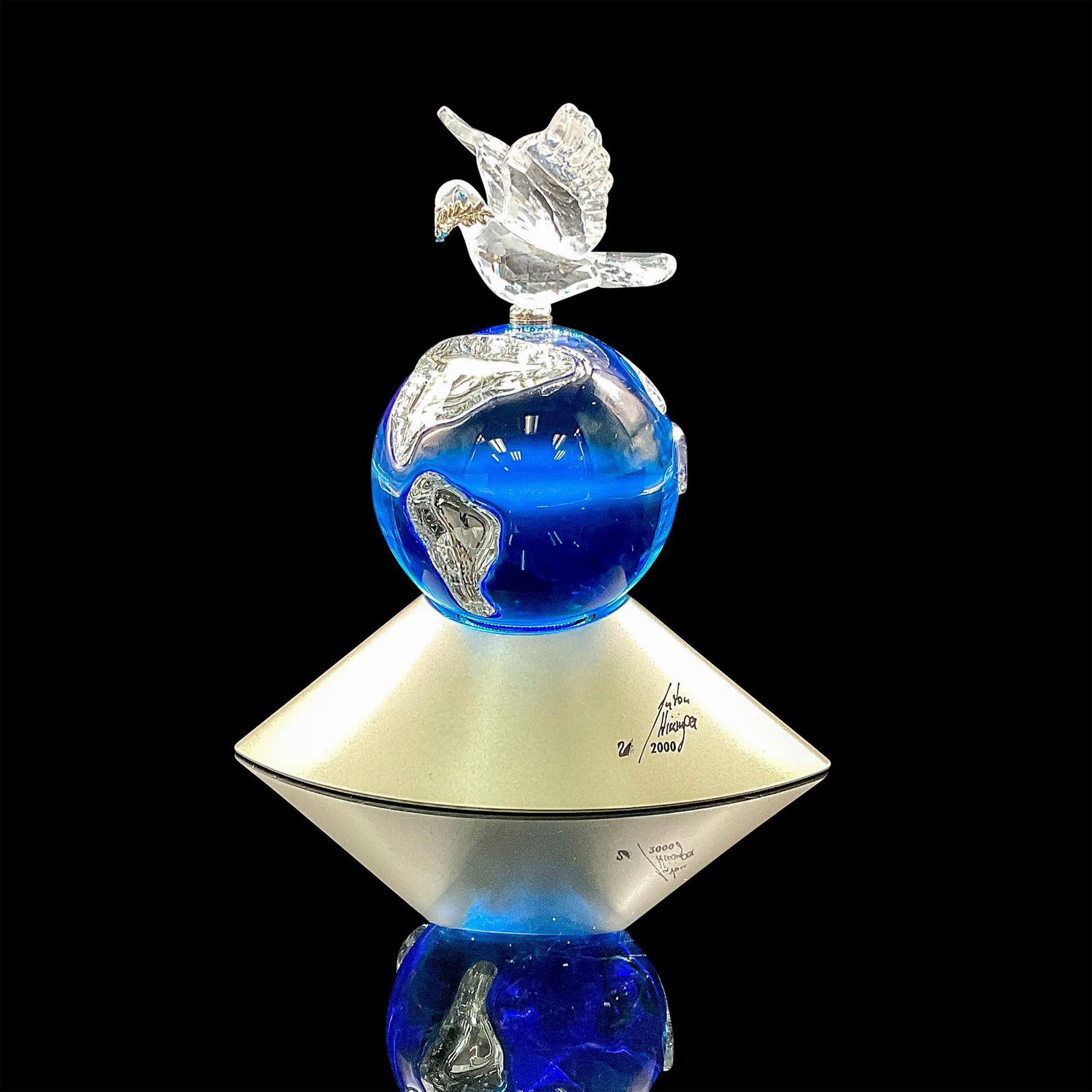 Swarovski Crystal Figurine, Crystal Planet Millennium Ed. (1 of 3)