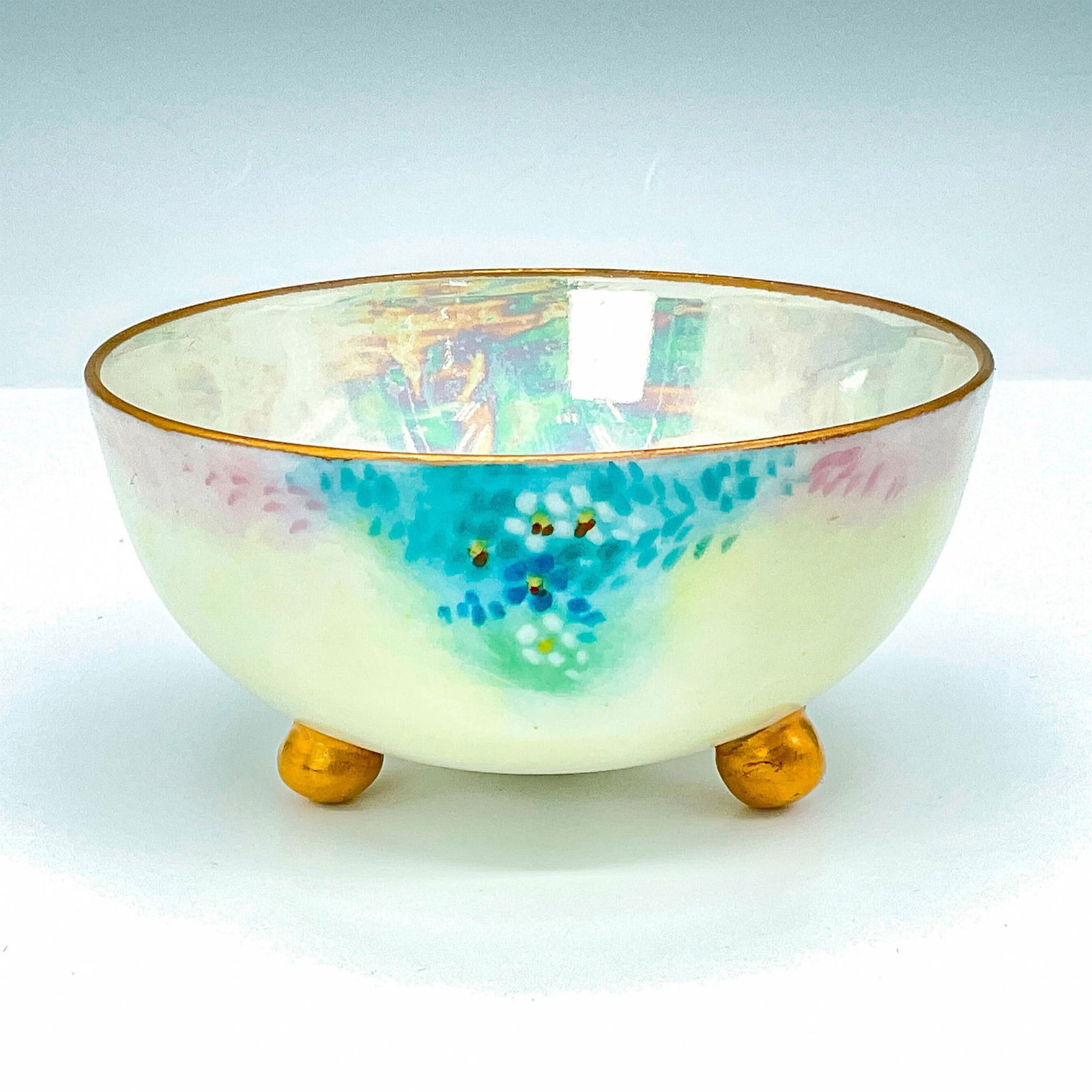 Nippon Porcelain Footed Bowl (1 of 3)