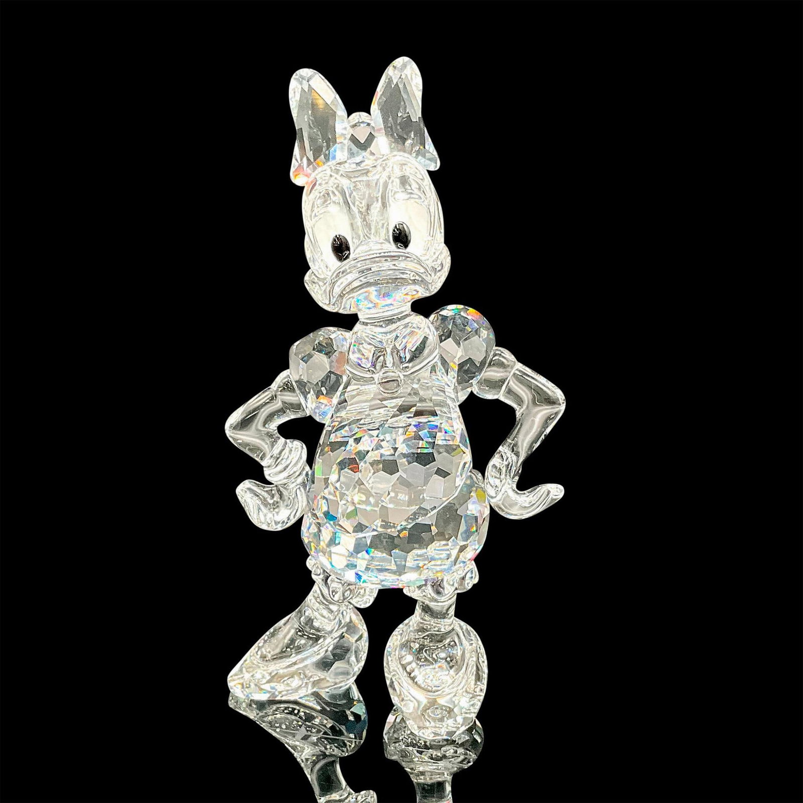 Swarovski Disney Crystal Figurine, Daisy Duck (1 of 4)