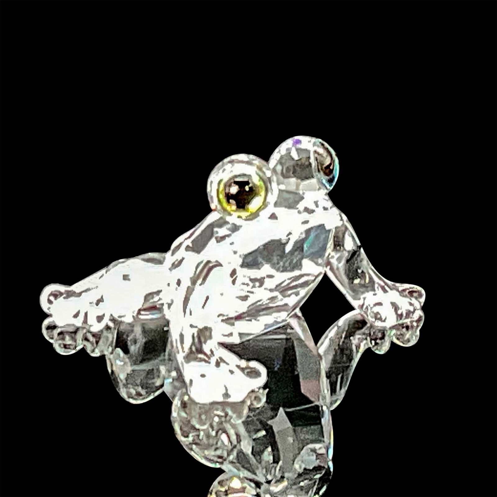 Swarovski Crystal Figurine, Baby Frog (1 of 3)