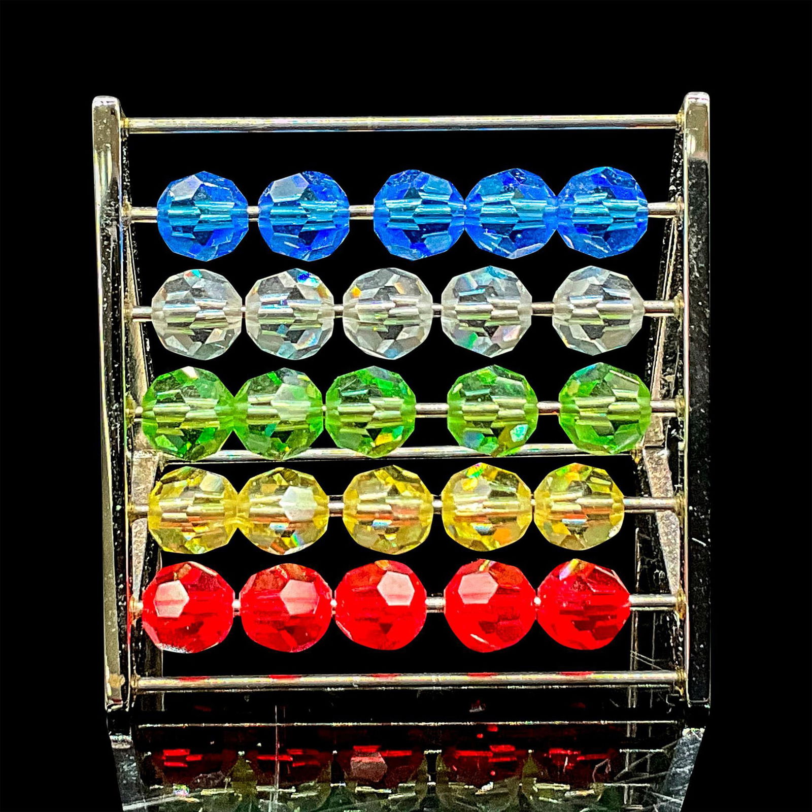 Swarovski Crystal Figurine, Abacus (1 of 5)