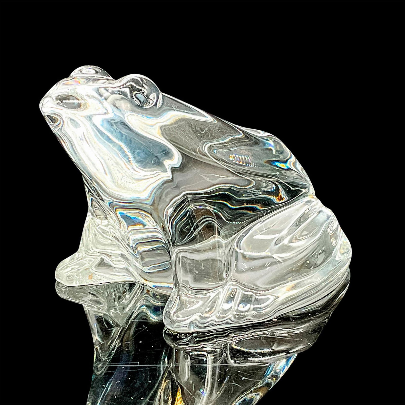 Baccarat Crystal Figurine, Frog (1 of 3)