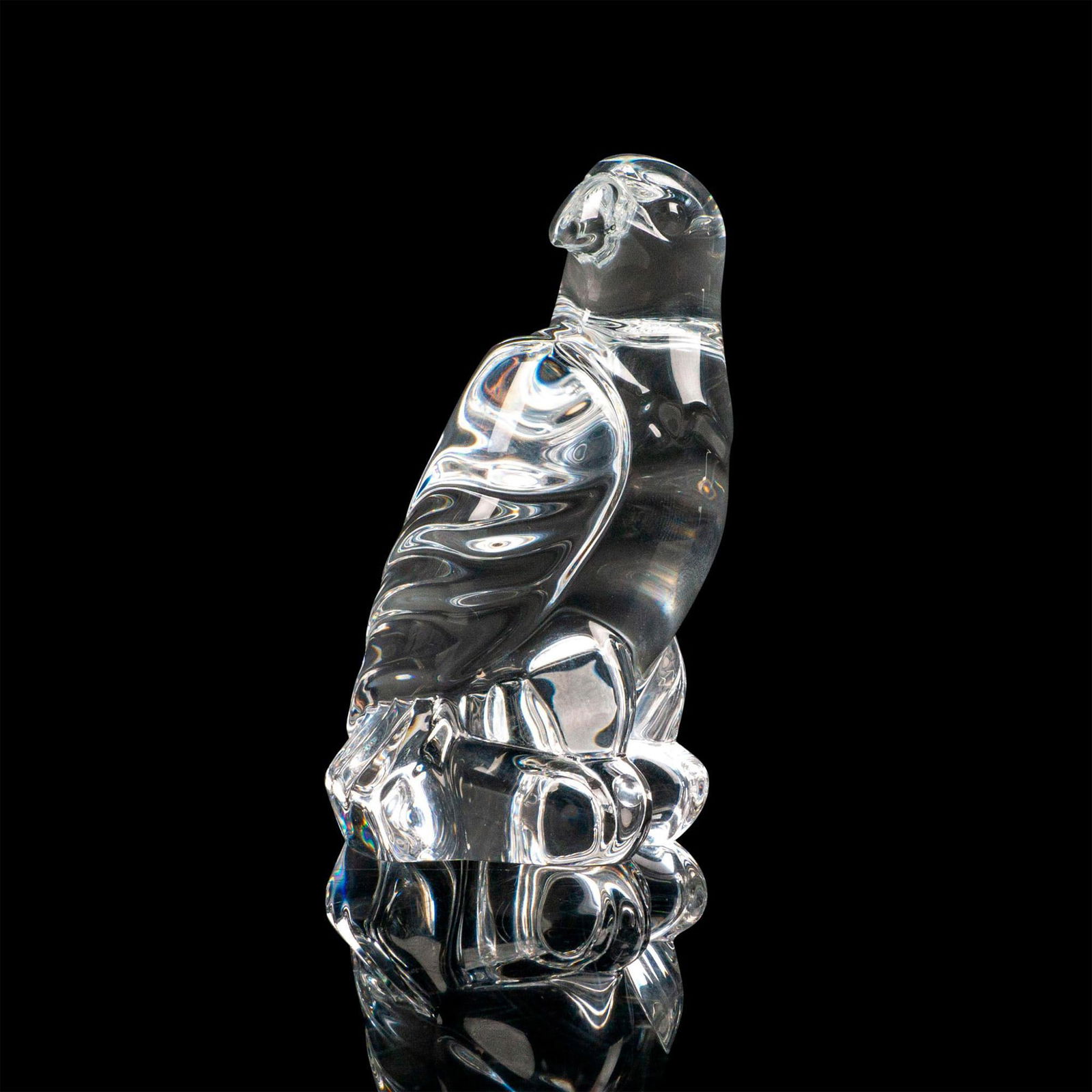 Steuben Crystal Hand Cooler Paperweight, American Eagle (1 of 3)