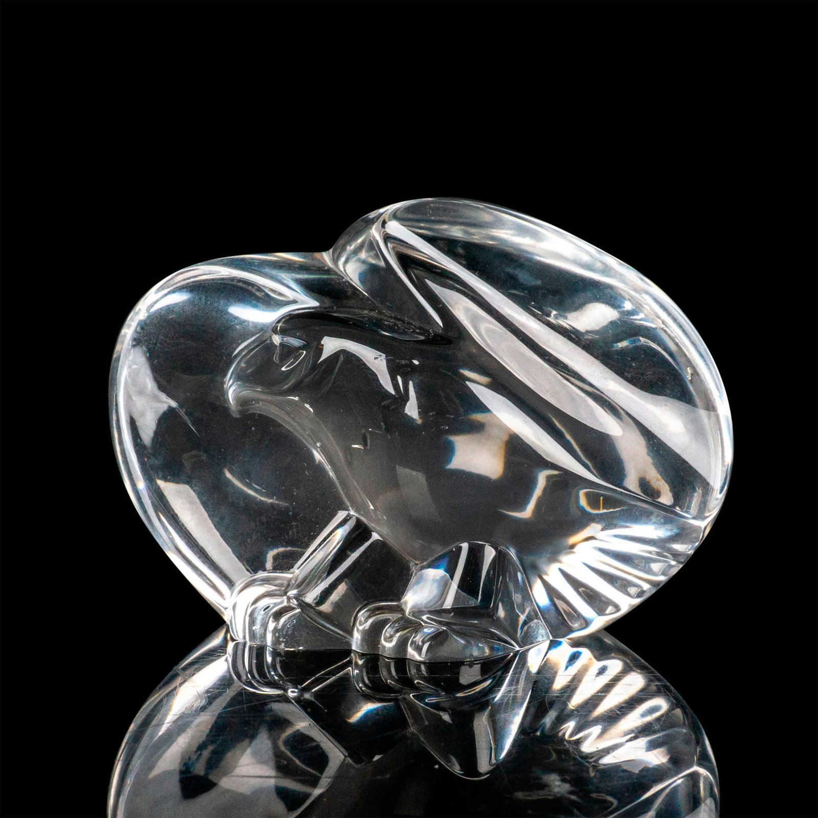 Steuben Crystal Hand Cooler, Eagle (1 of 3)