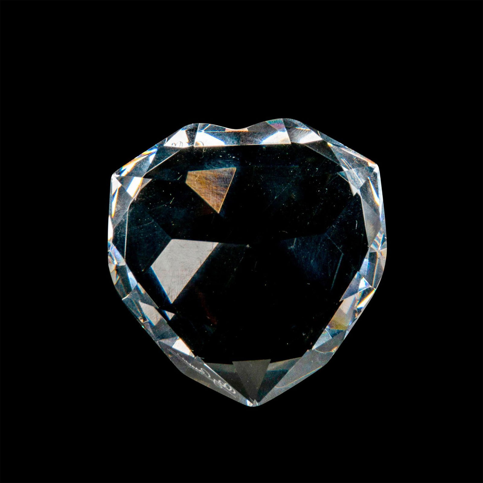 Oleg Cassini Crystal Diamond Paperweight (1 of 3)