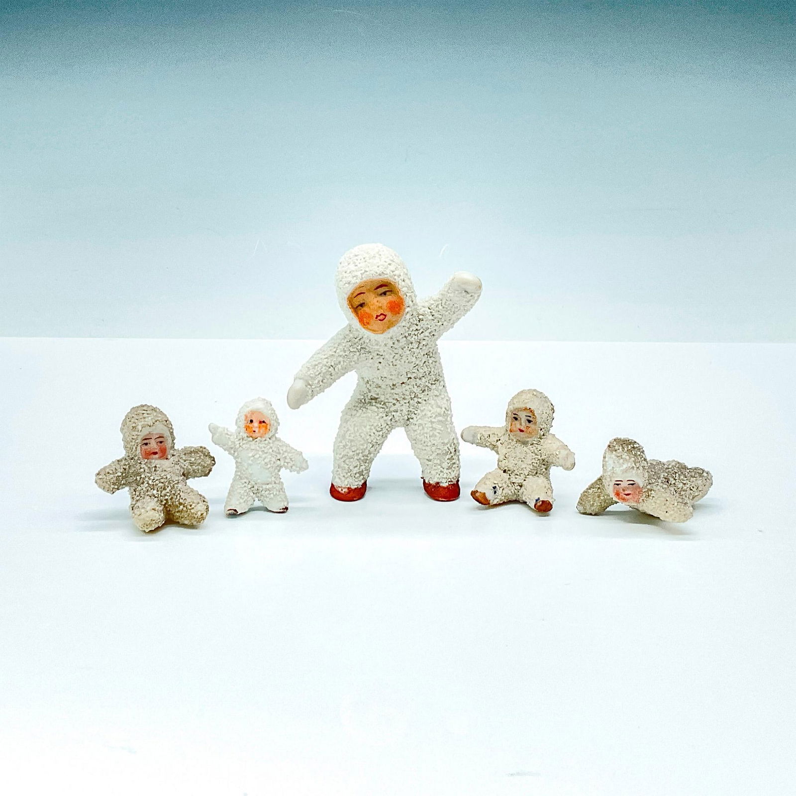5pc Victorian Snow Baby Figurines (1 of 3)