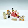 5pc Porcelain Miniature Figurines