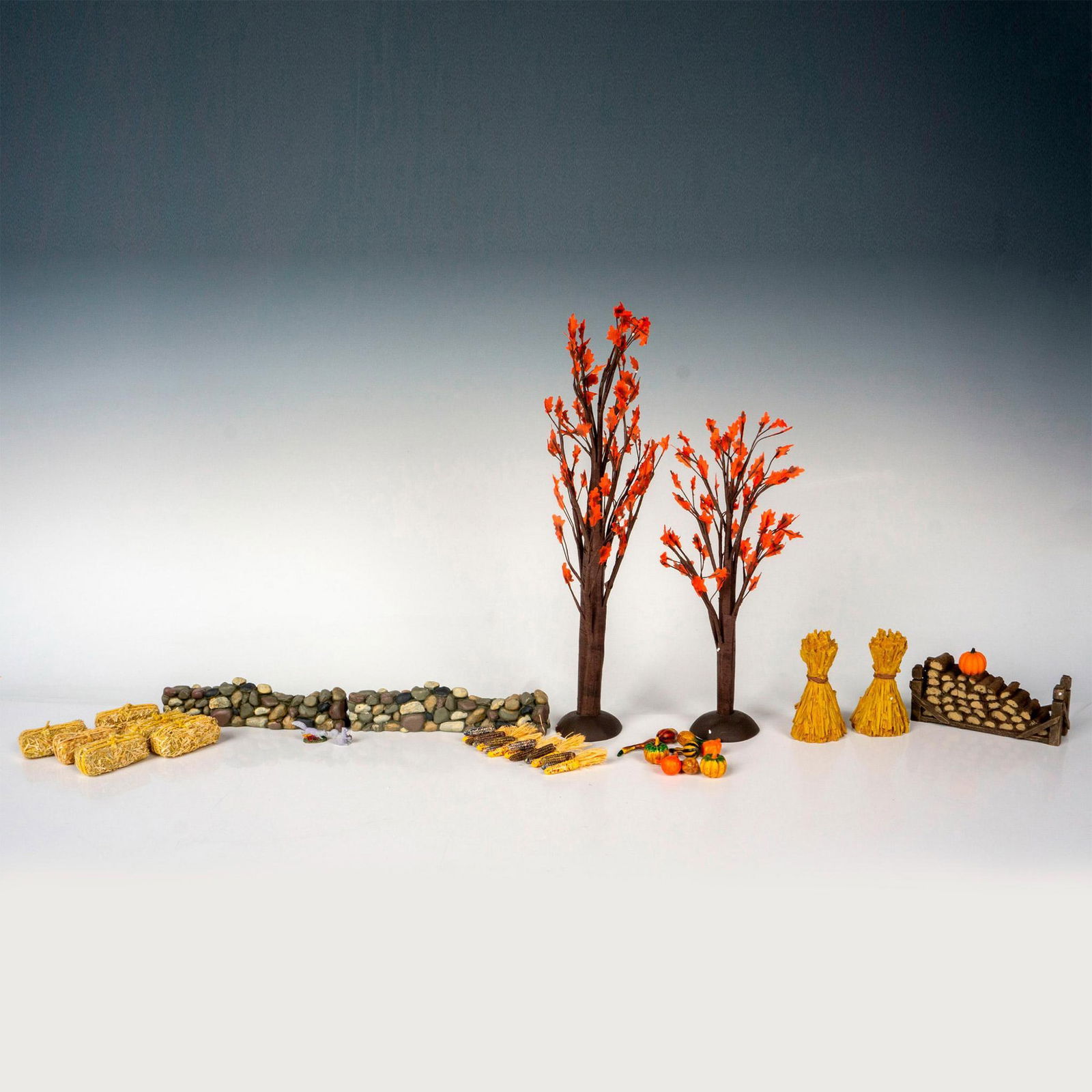Department 56 Village Accessories, Autumn Landscape Set (1 of 3)