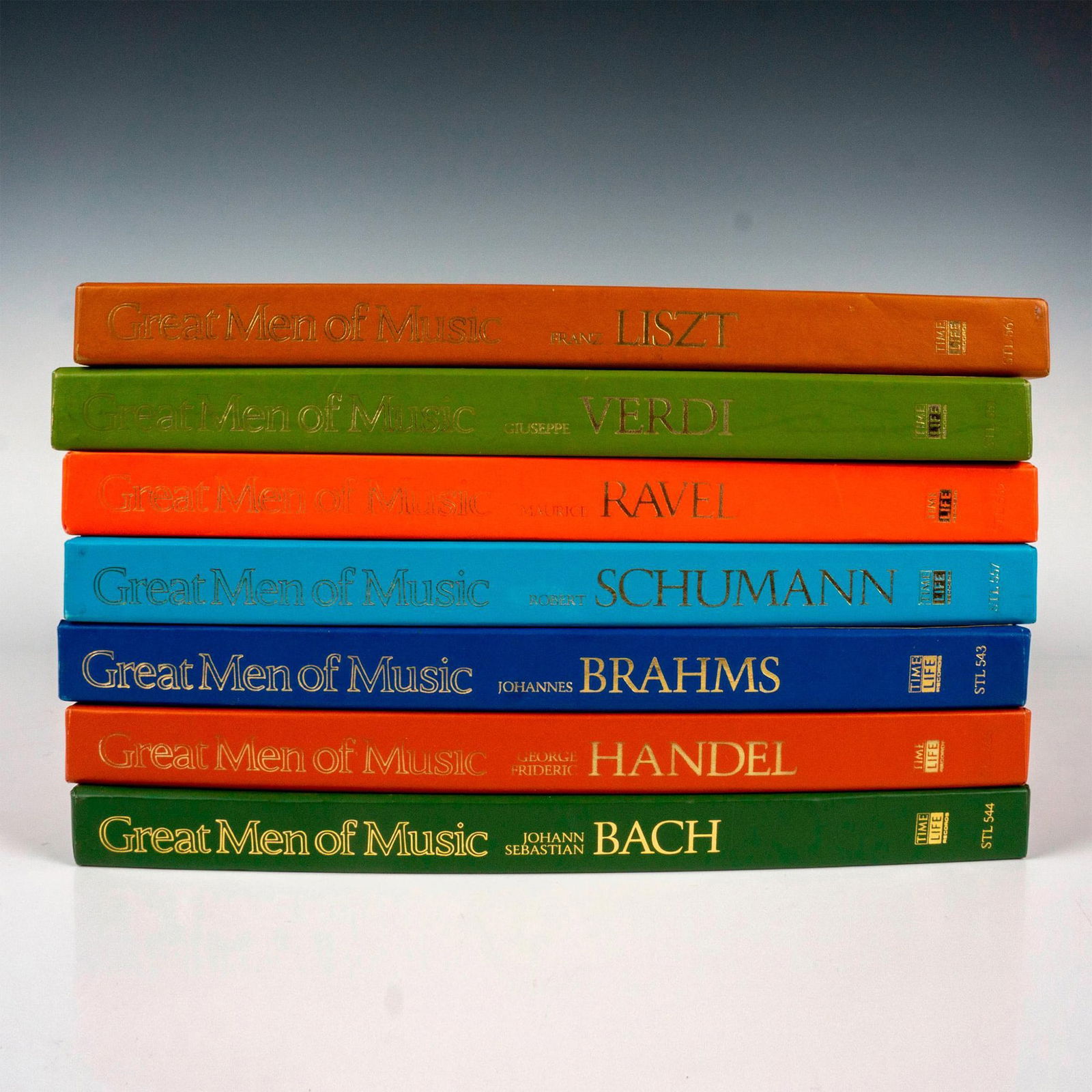 7pc Time Life Vinyl Records, Great Men of Music (1 of 2)