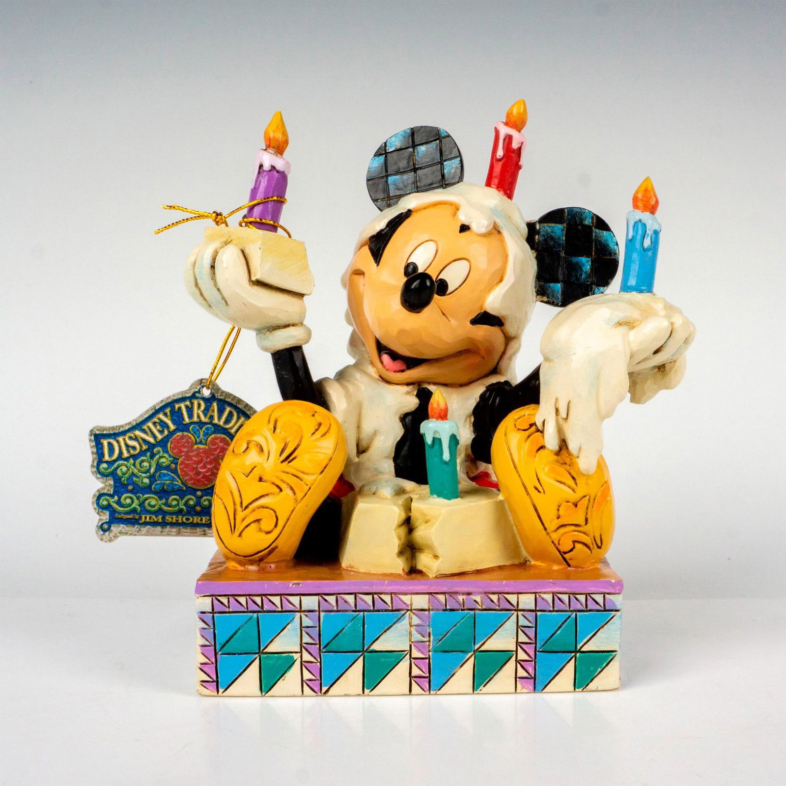 Disney Traditions Figurine, Here's To You Mickey Mouse (1 of 4)