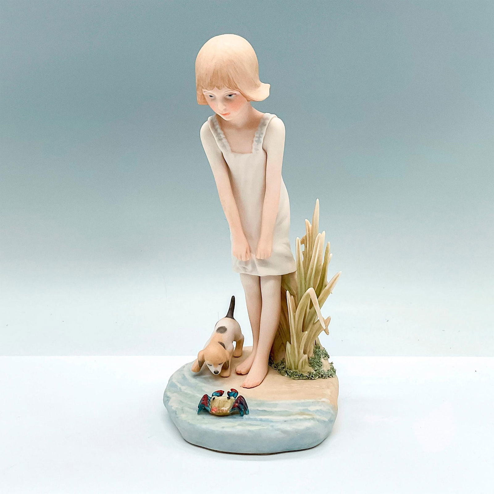 Cybis Porcelain Figurine, Kara Girl on the Beach (1 of 5)